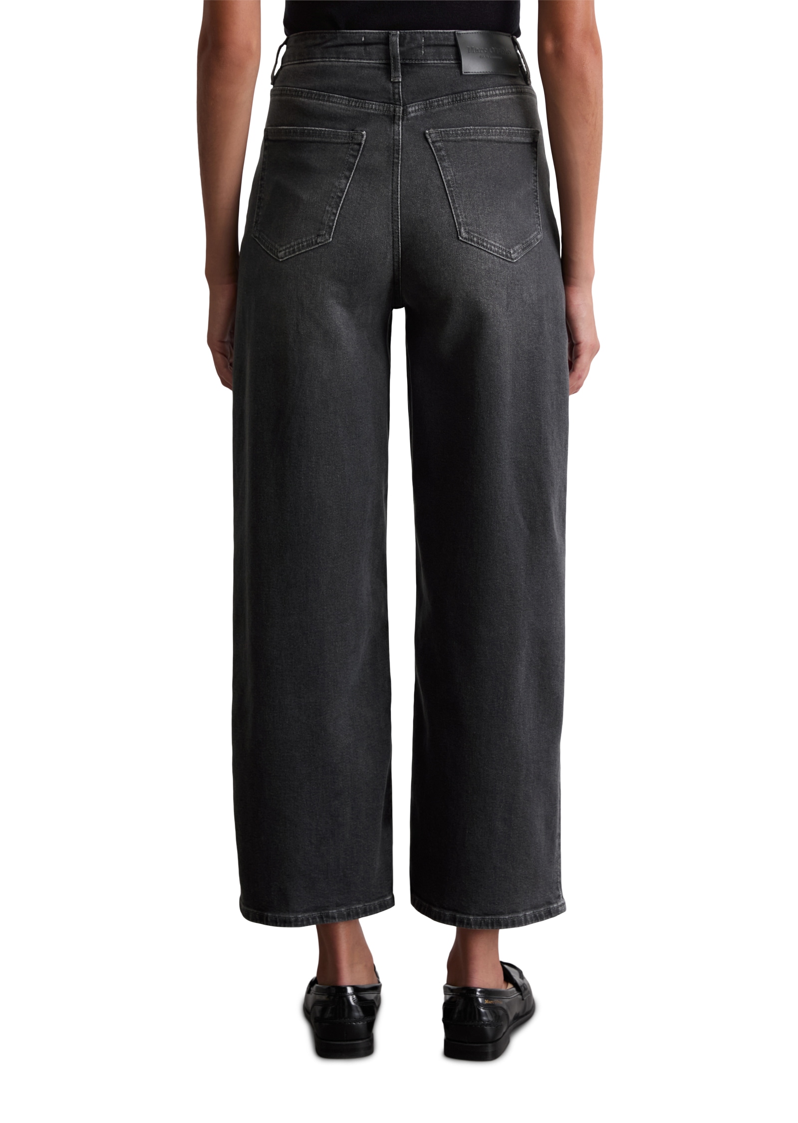 Marc O'Polo Weite Jeans »TOLVA«, cropped aus Organic-Cotton-Mix-Stretch neuNachhaltig