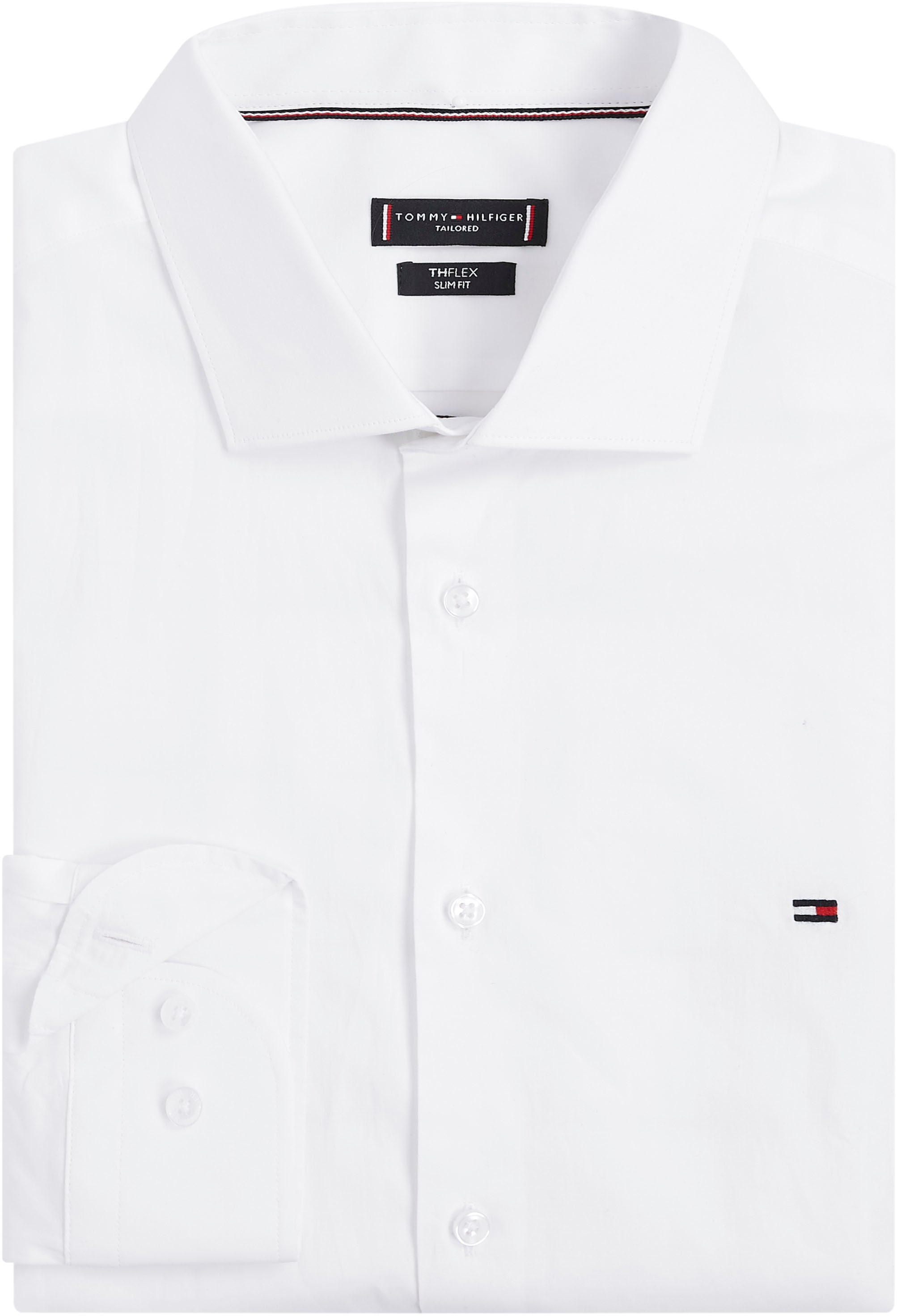 | SF« bestellen Flex Tommy BAUR »LA-Hemd Langarmhemd Poplin Hilfiger ▷