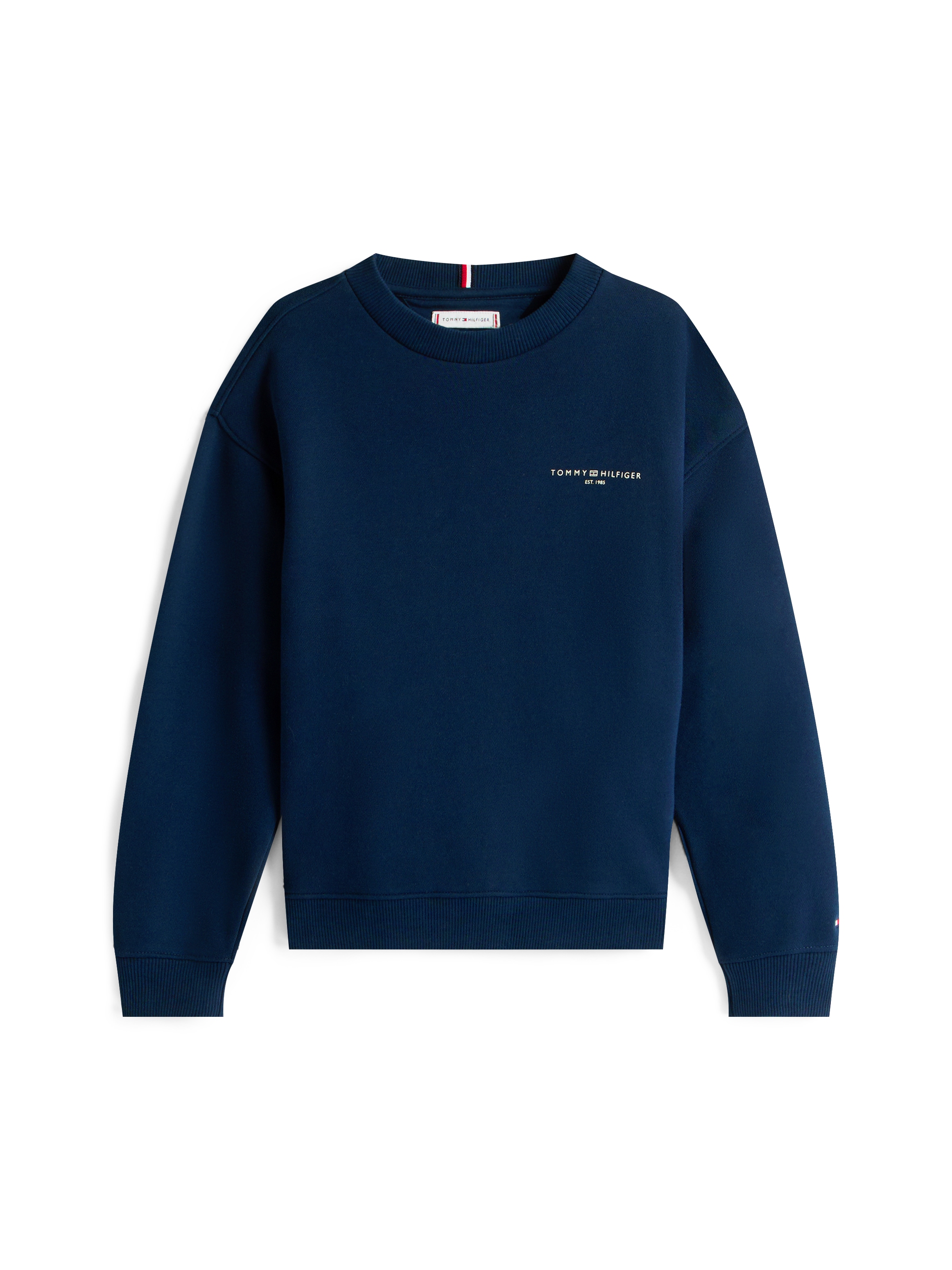 Tommy Hilfiger Sweatshirt »MINI CORP C-NECK SWEATSHIRT«, für Kinder bis 16 Jahre, mit Logo-Stickerei