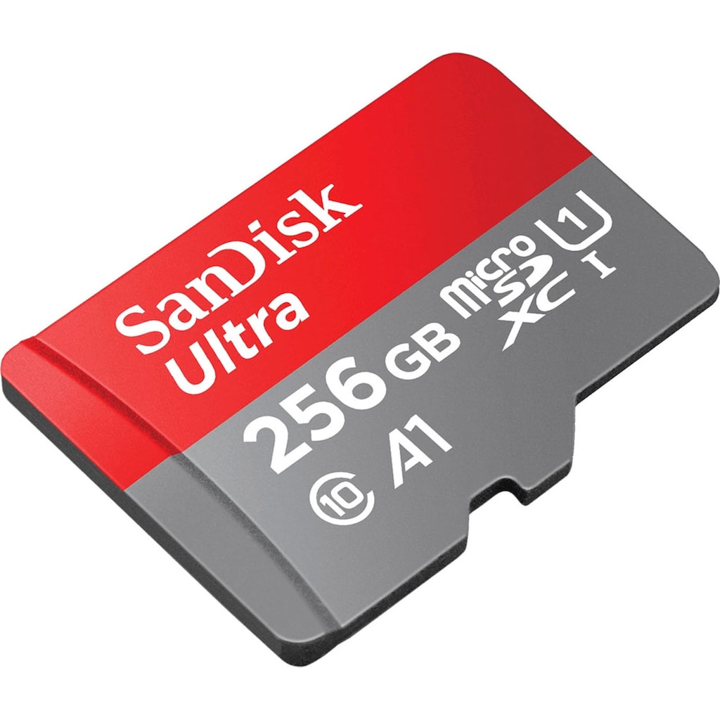 Sandisk Speicherkarte »Ultra® microSD™ Card für Chromebook 256 GB«, (UHS Class 1 120 MB/s Lesegeschwindigkeit)