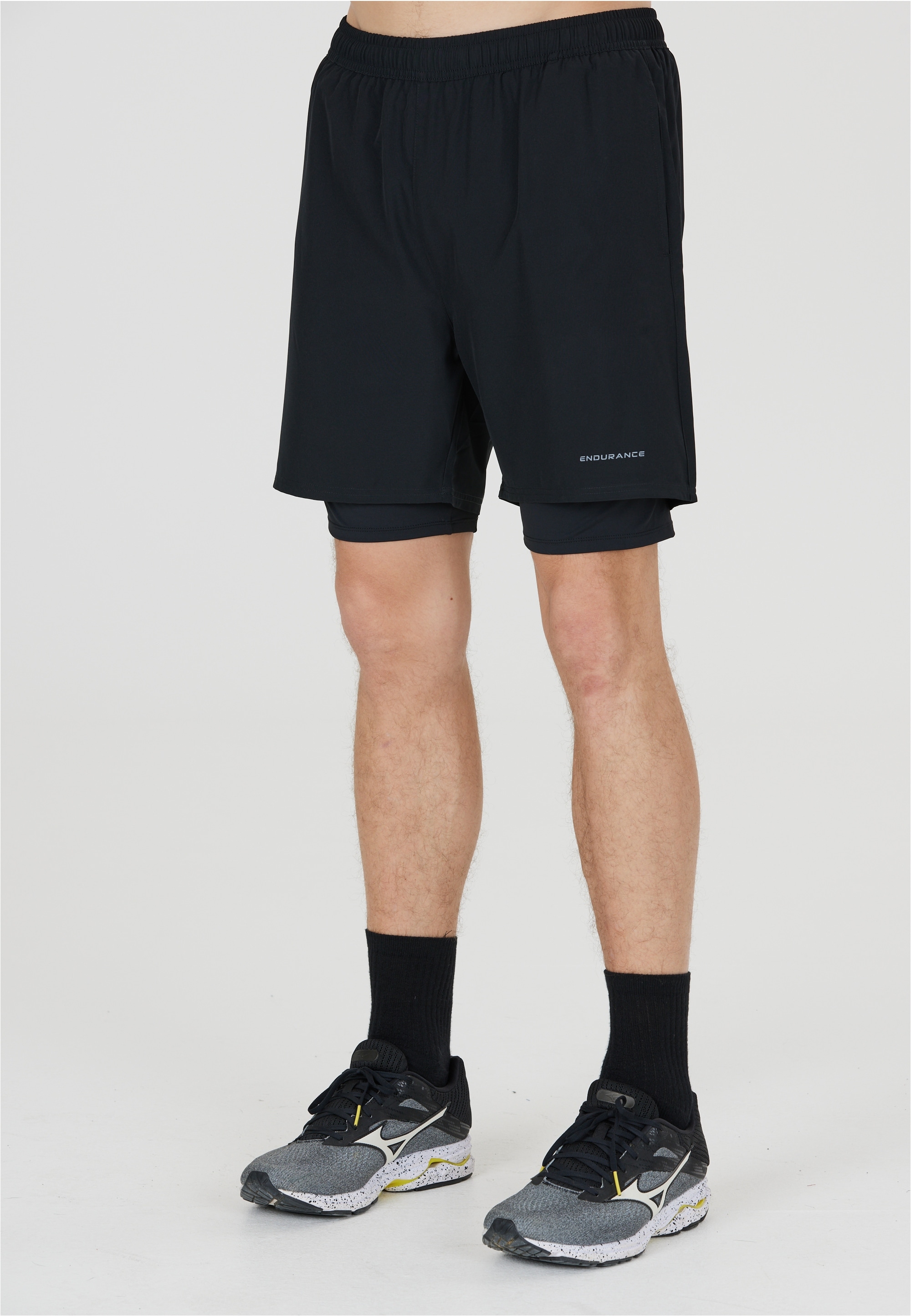 ENDURANCE Shorts "Kros" im 2-in-1-Design mit Quick Dry und Stretch-Funktion