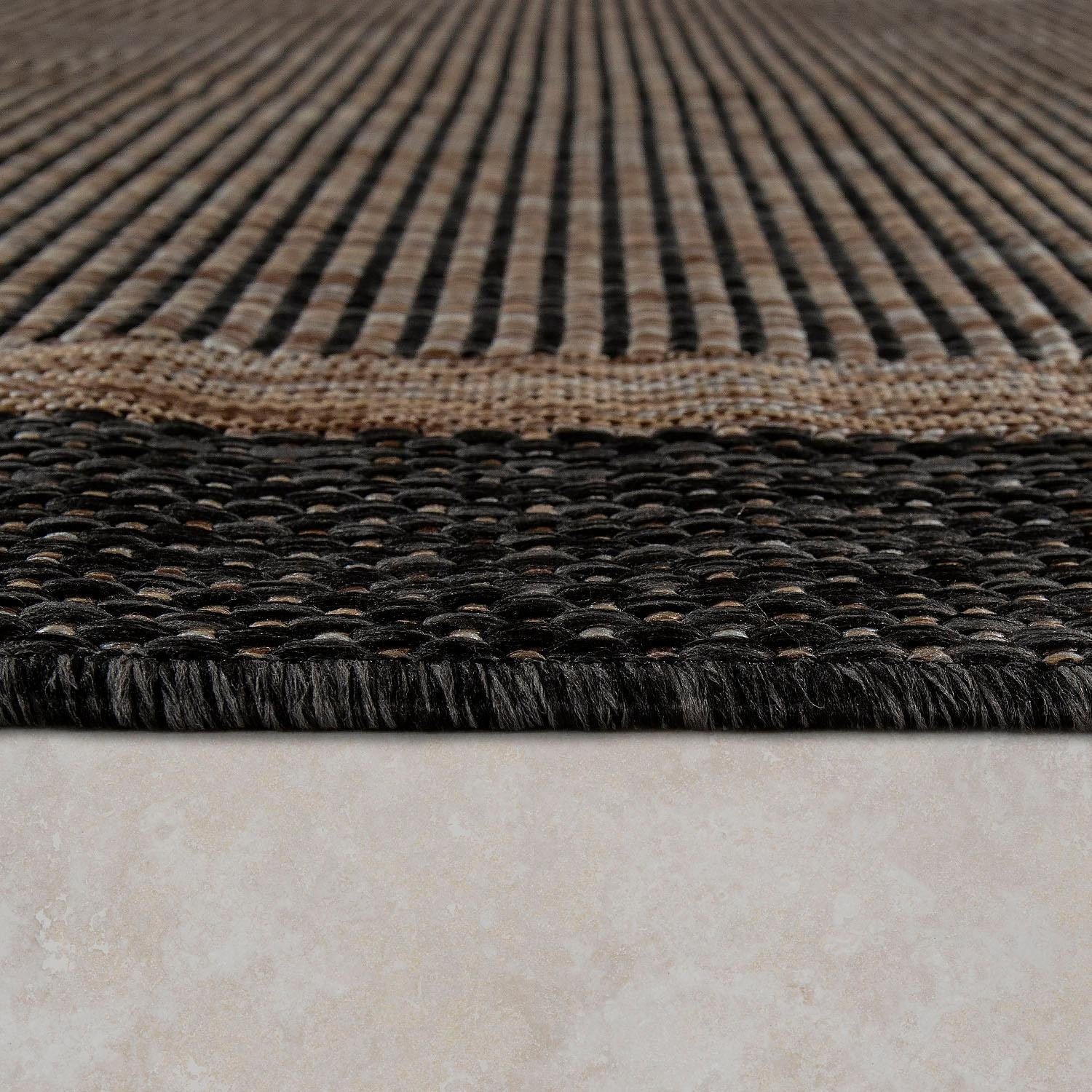 Paco Home Teppich »Illusion 325«, rechteckig, Flachgewebe, meliert, mit  Bordüre, Outdoor geeignet, UV-beständig auf Rechnung | BAUR | Kurzflor-Teppiche