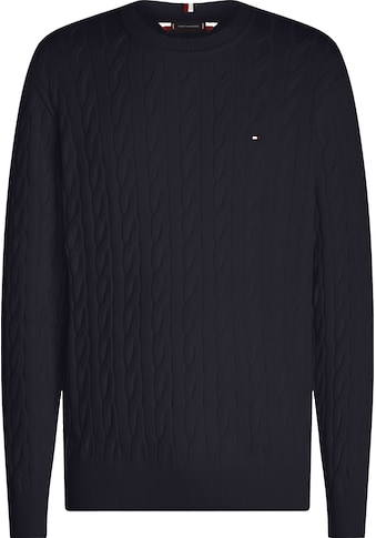 TOMMY HILFIGER Megztinis »CLASSIC CABLE CREW NECK«