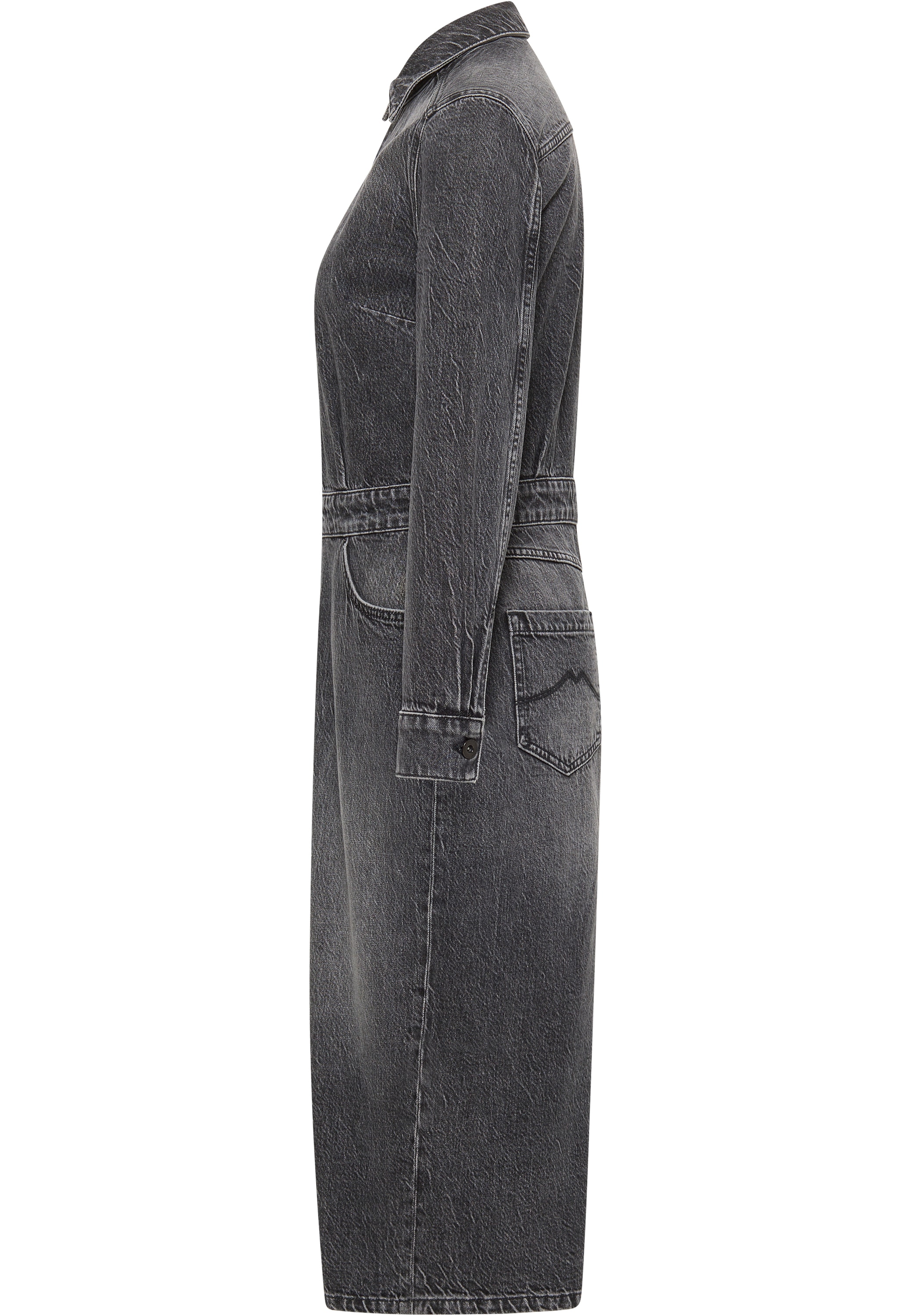 MUSTANG Midikleid »Jeanskleid« für kaufen | BAUR