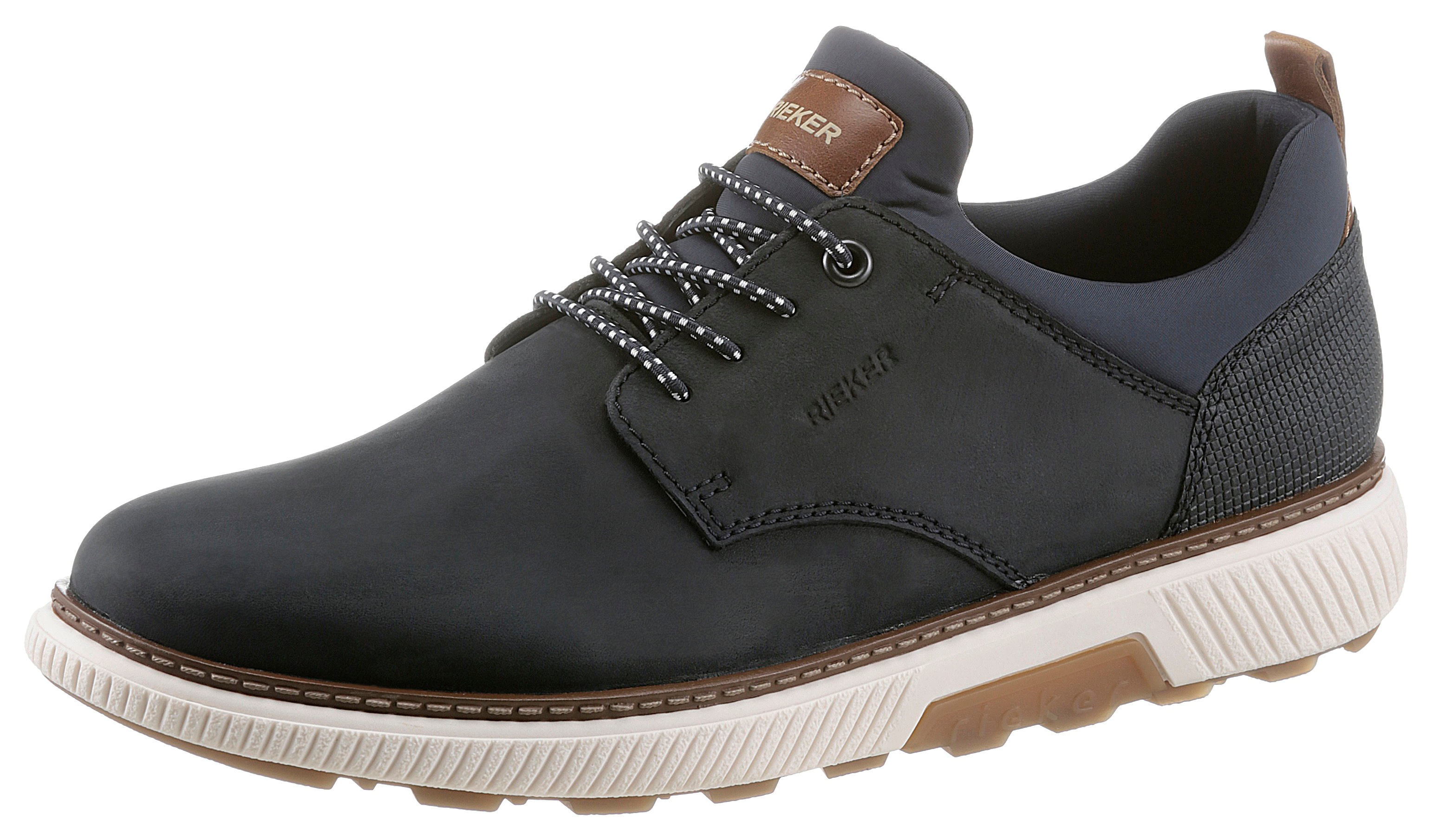 Rieker Slip-On Sneaker, Slipper, Halbschuh, Freizeitsneaker zum Schlupfen, schmale Form