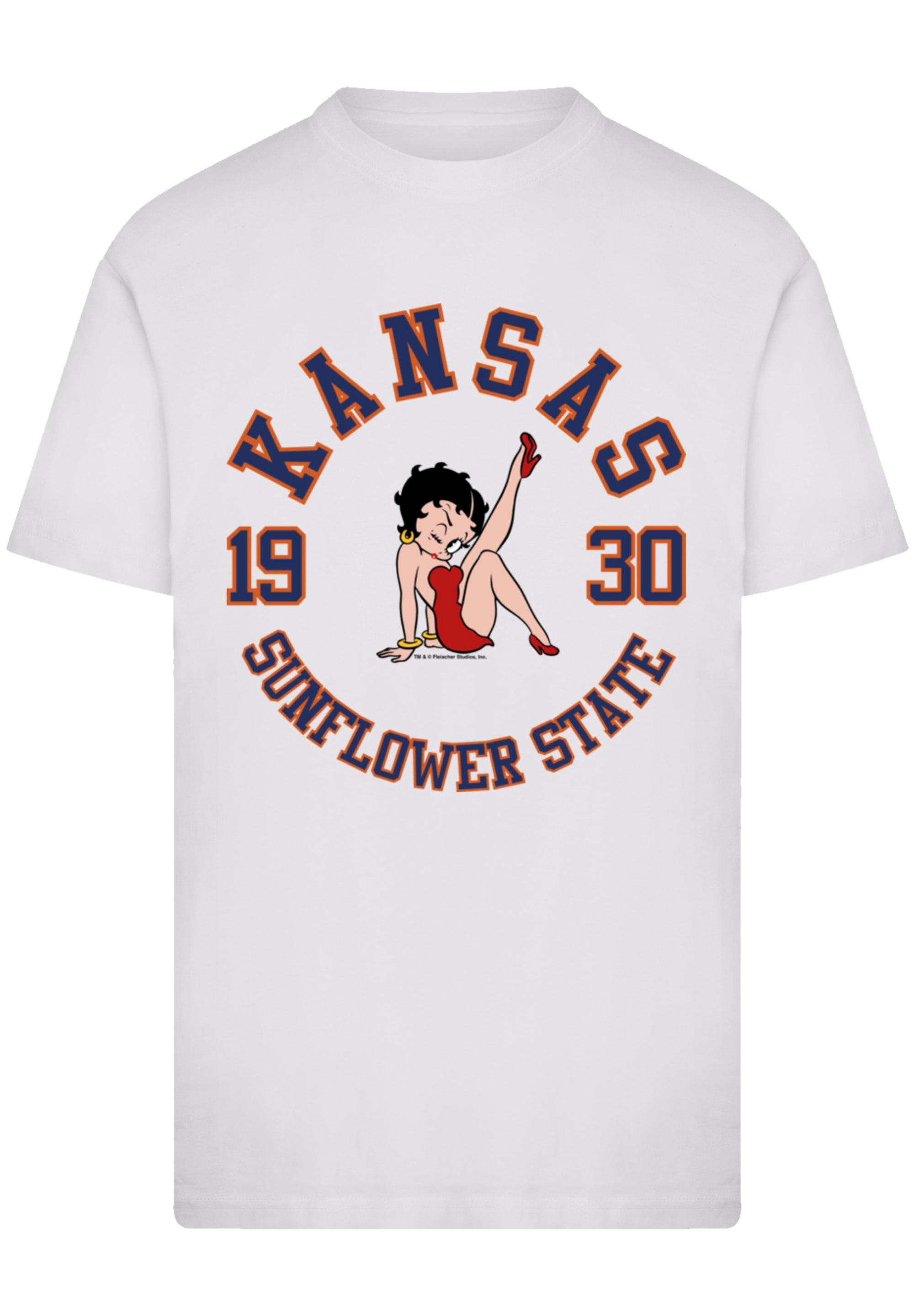 F4NT4STIC T-Shirt »Betty Boop Kansas Sunflower State« Premium Qualität