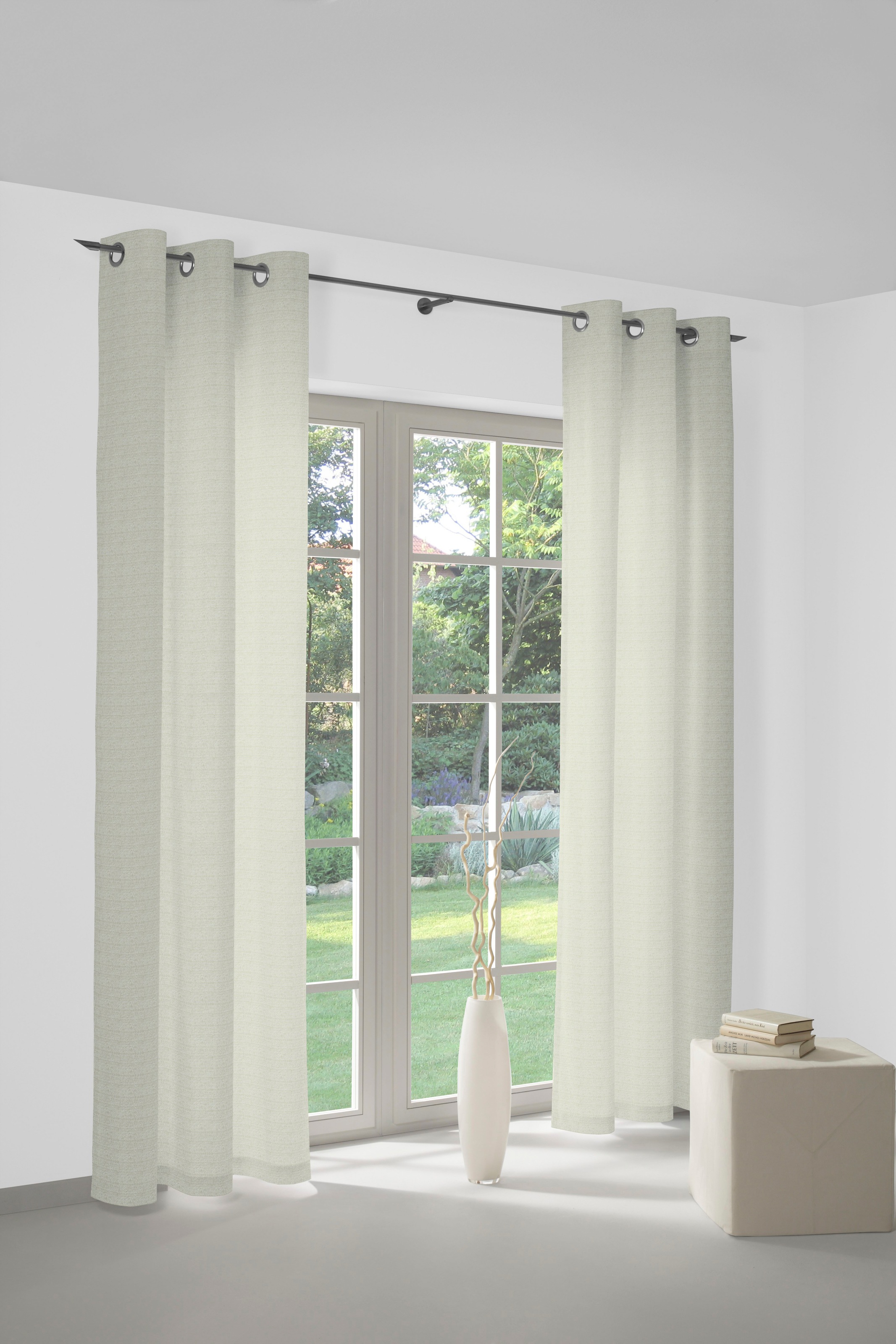Wirth Vorhang "Berwick" Ösen 1 Stk. tlg. günstig online kaufen