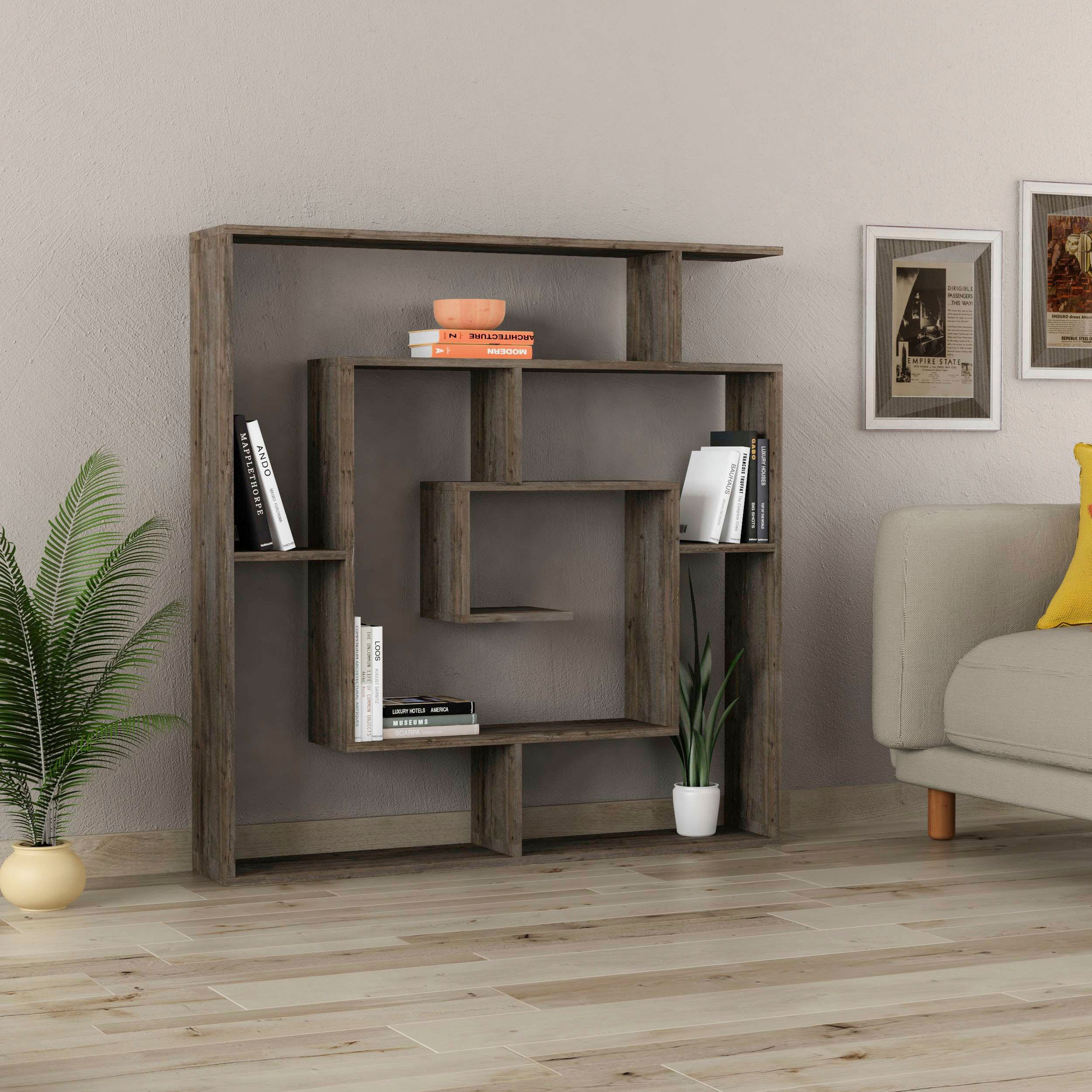 Decortie Bücherregal "Labirent Bücherregal", (Packung), Leichte Montage, La günstig online kaufen