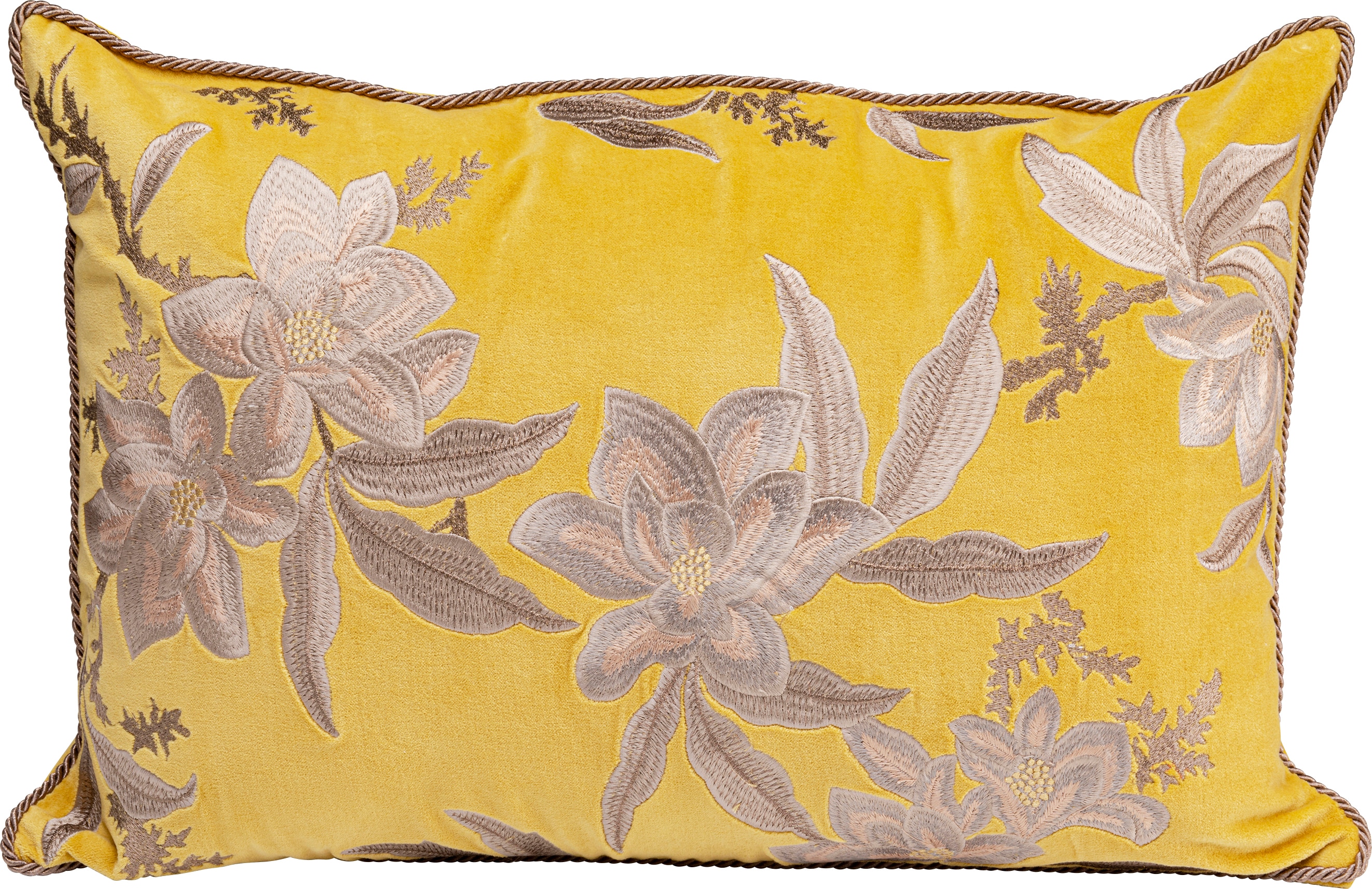 Kare Design Dekokissen "Lovely Flowers, Kissenhülle mit Füllung, 40x60 cm" stützt Kopf und Nacken angenehm und sorgt für erholsamen Schlaf