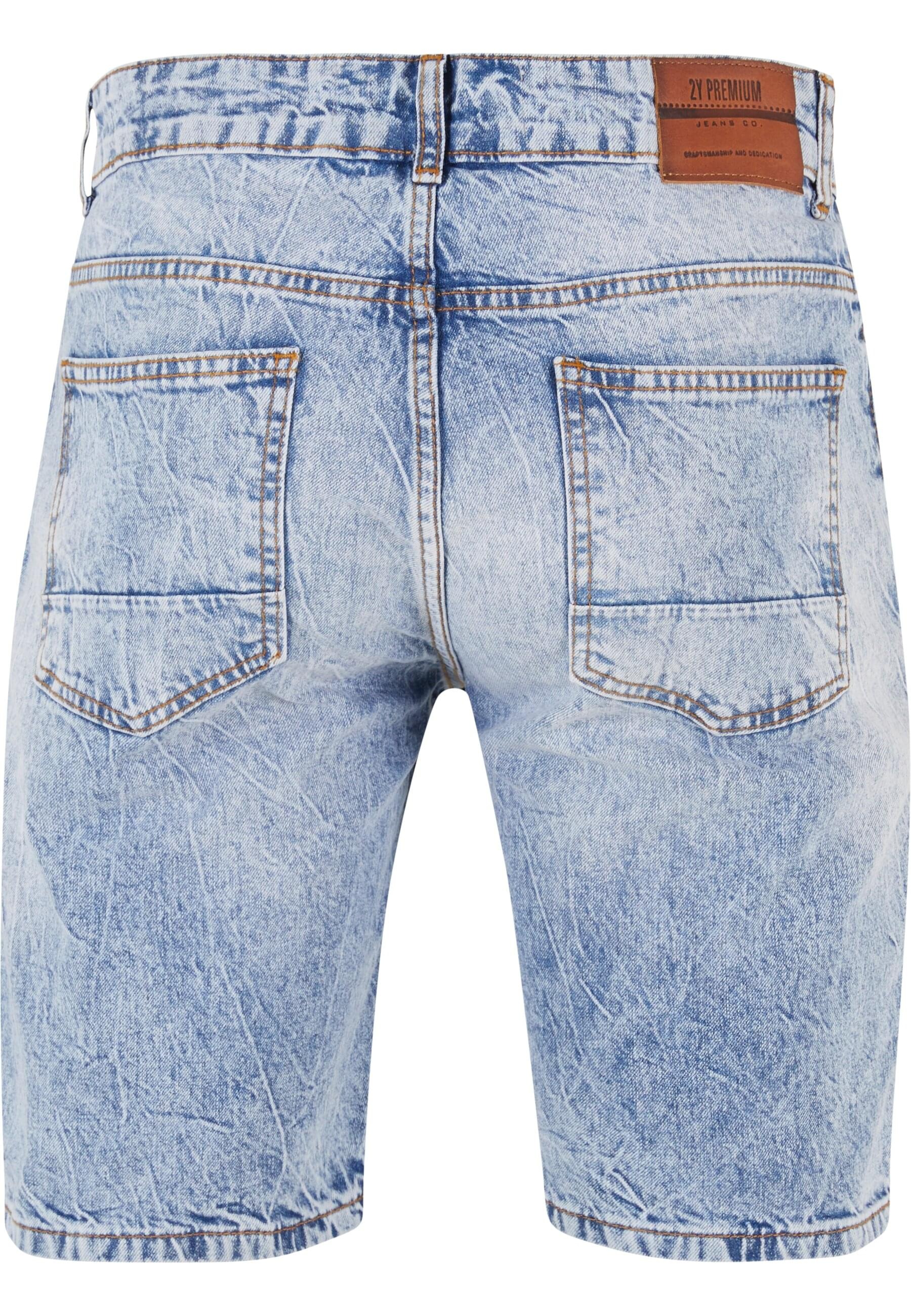 2Y Studios Shorts "2Y Studios Herren 2Y Destroyed Denim Shorts" günstig online kaufen