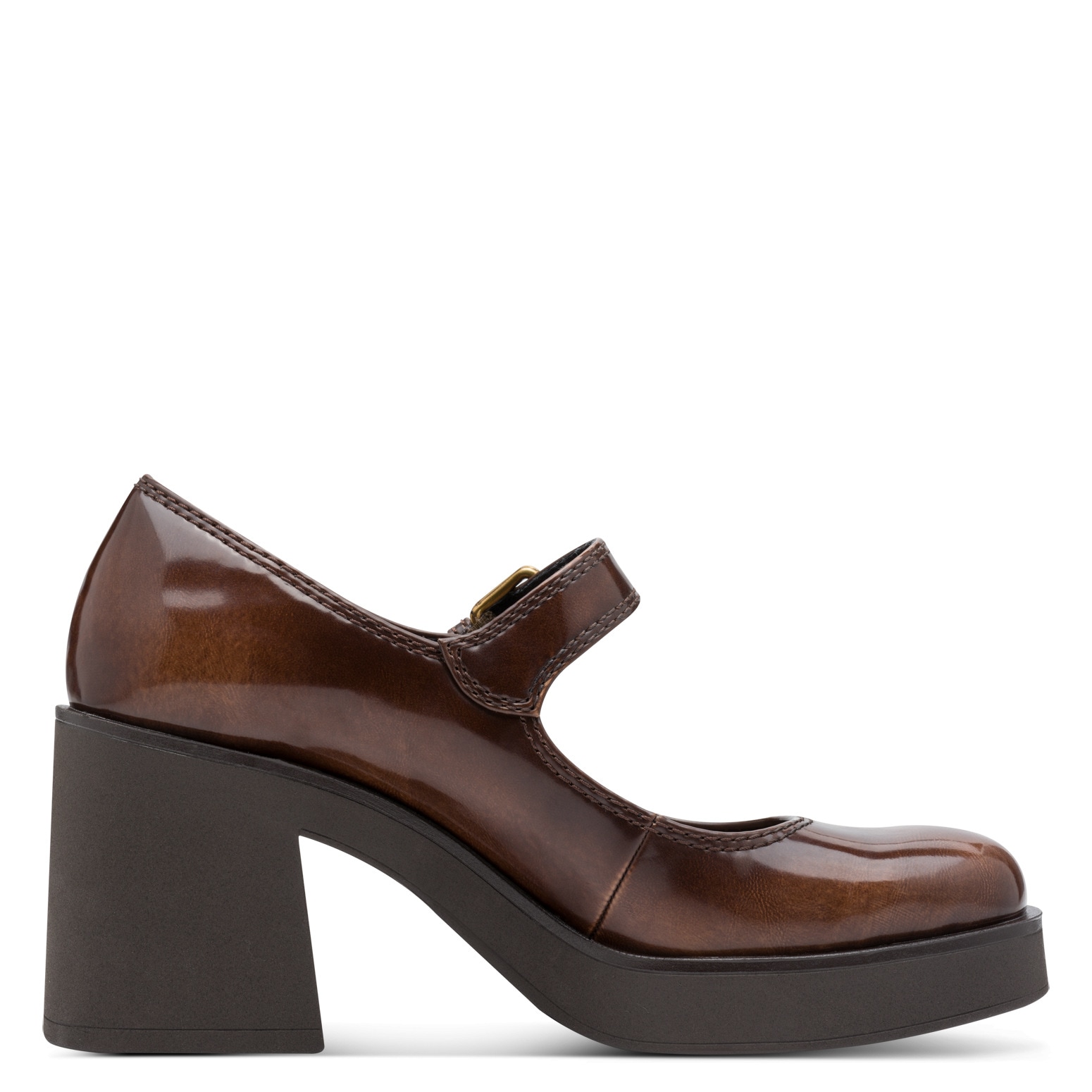 Tamaris Spangenpumps, Blockabsatz, Partyschuh, Pumps in veganer Verarbeitung