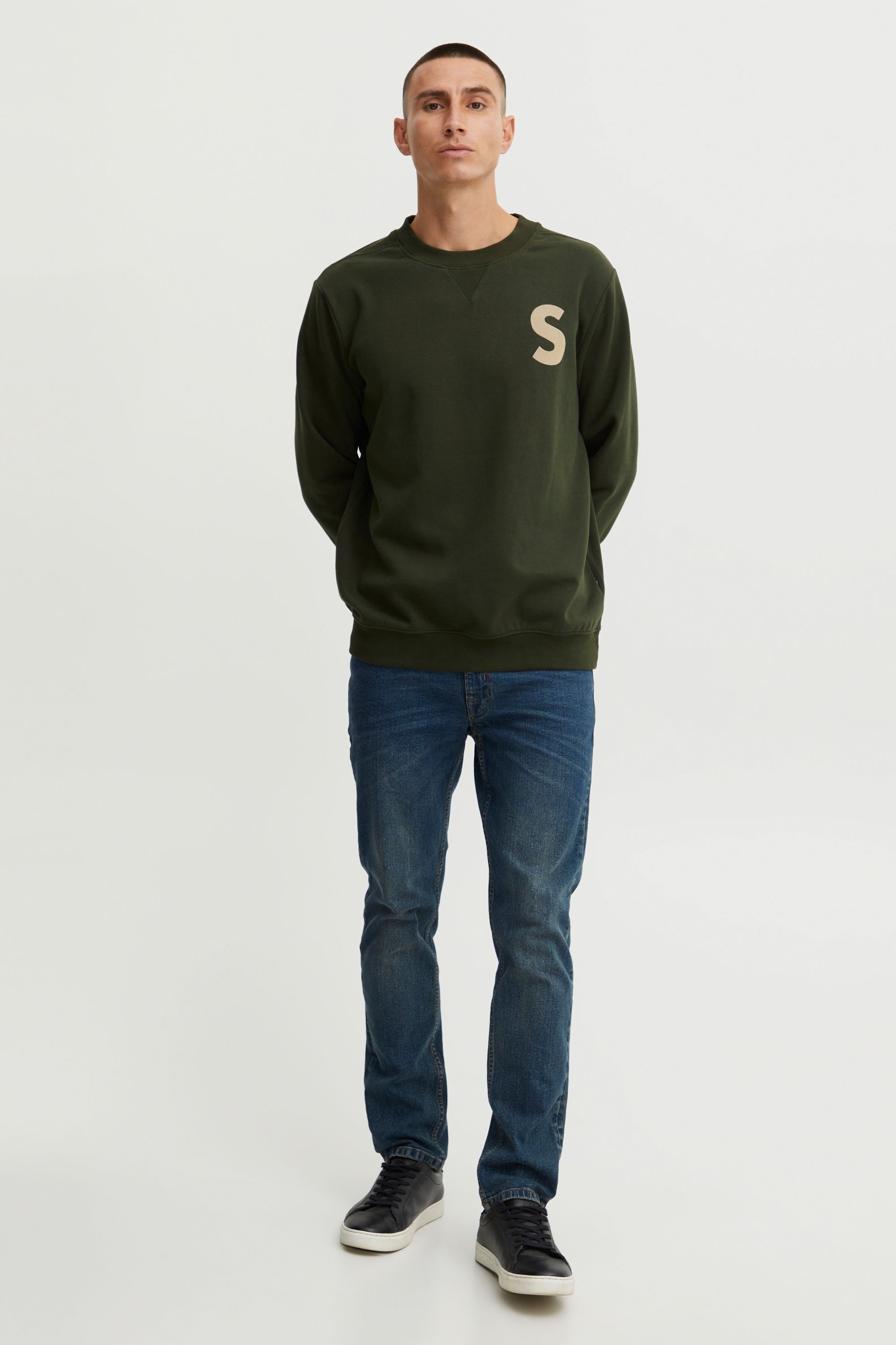 Solid Sweatshirt "Sweatshirt SDCael" günstig online kaufen