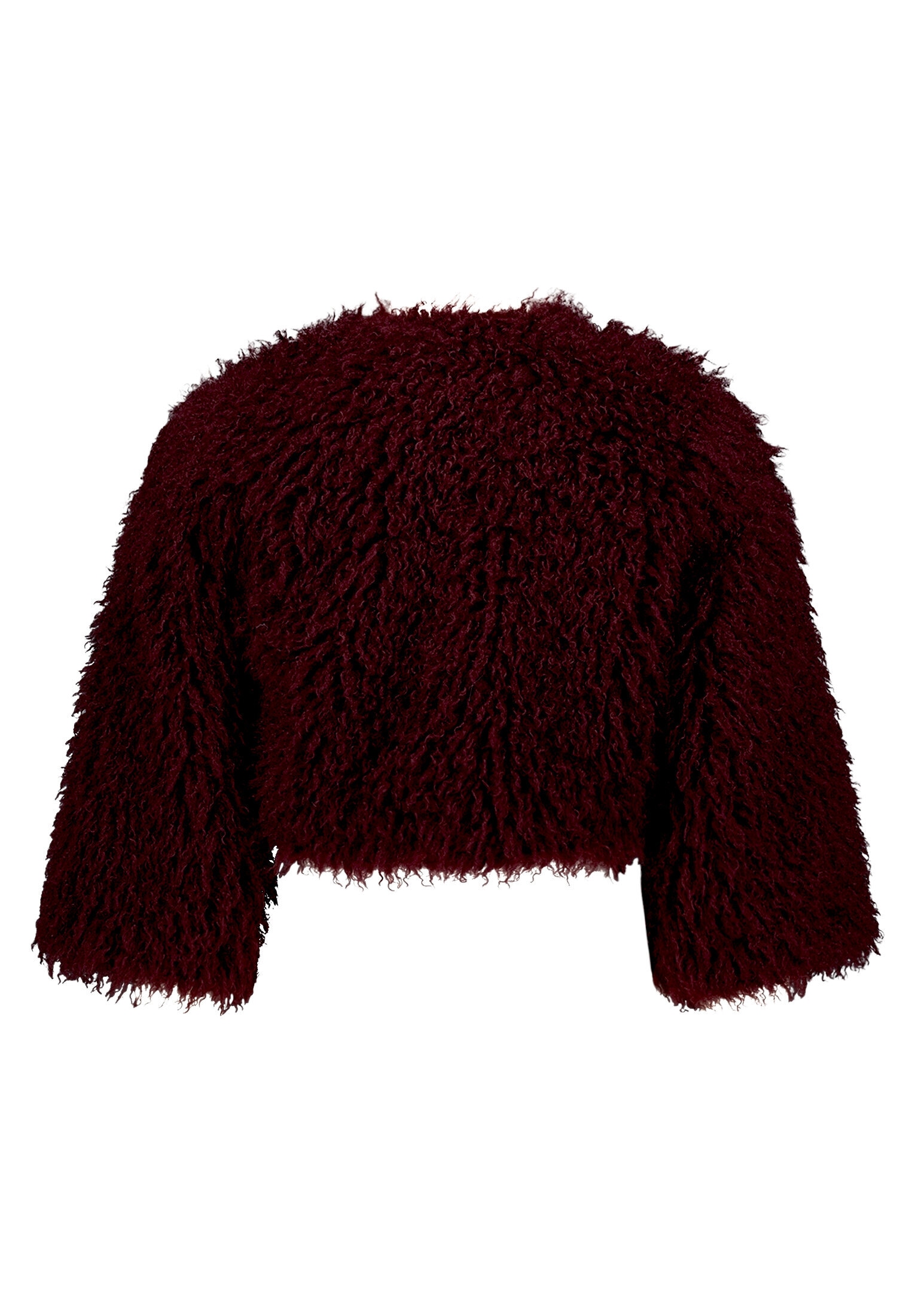 Vera Mont Fellimitatjacke »Damen mit Rundhalsausschnitt«