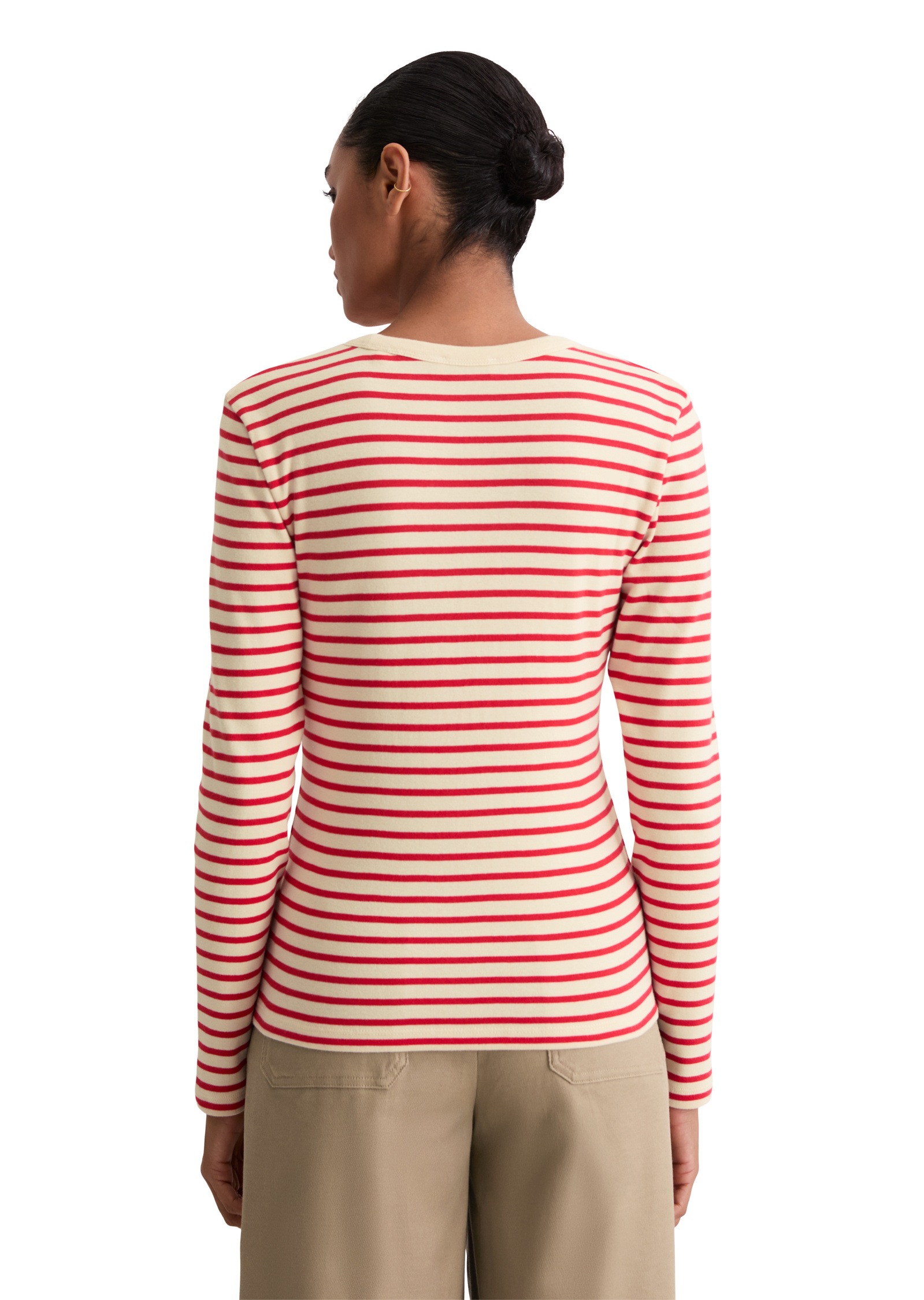 Marc O'Polo Langarmshirt »aus reiner Bio-Baumwolle«