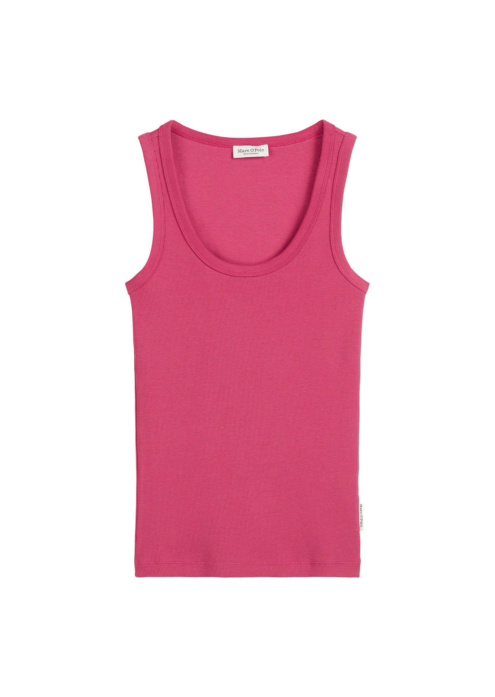 Marc O'Polo T-Shirt »aus elastischem Rippjersey«