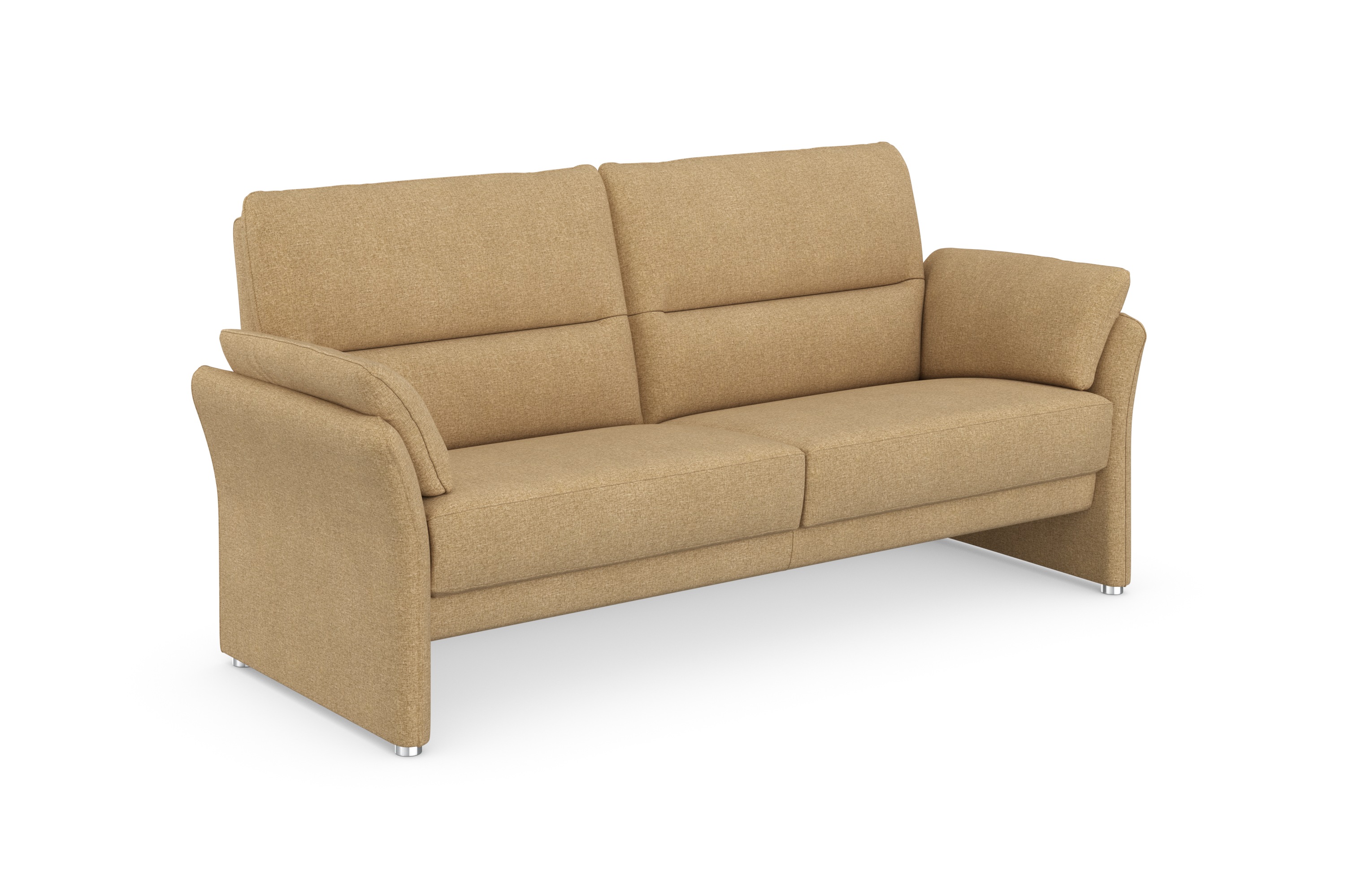 Thumbnail - DOMO collection 2,5-Sitzer "Pina, schmale Armlehnen, mit Federkern, kompakt & elegant" Hoher Sitzkomfort, Feinstruktur, ...