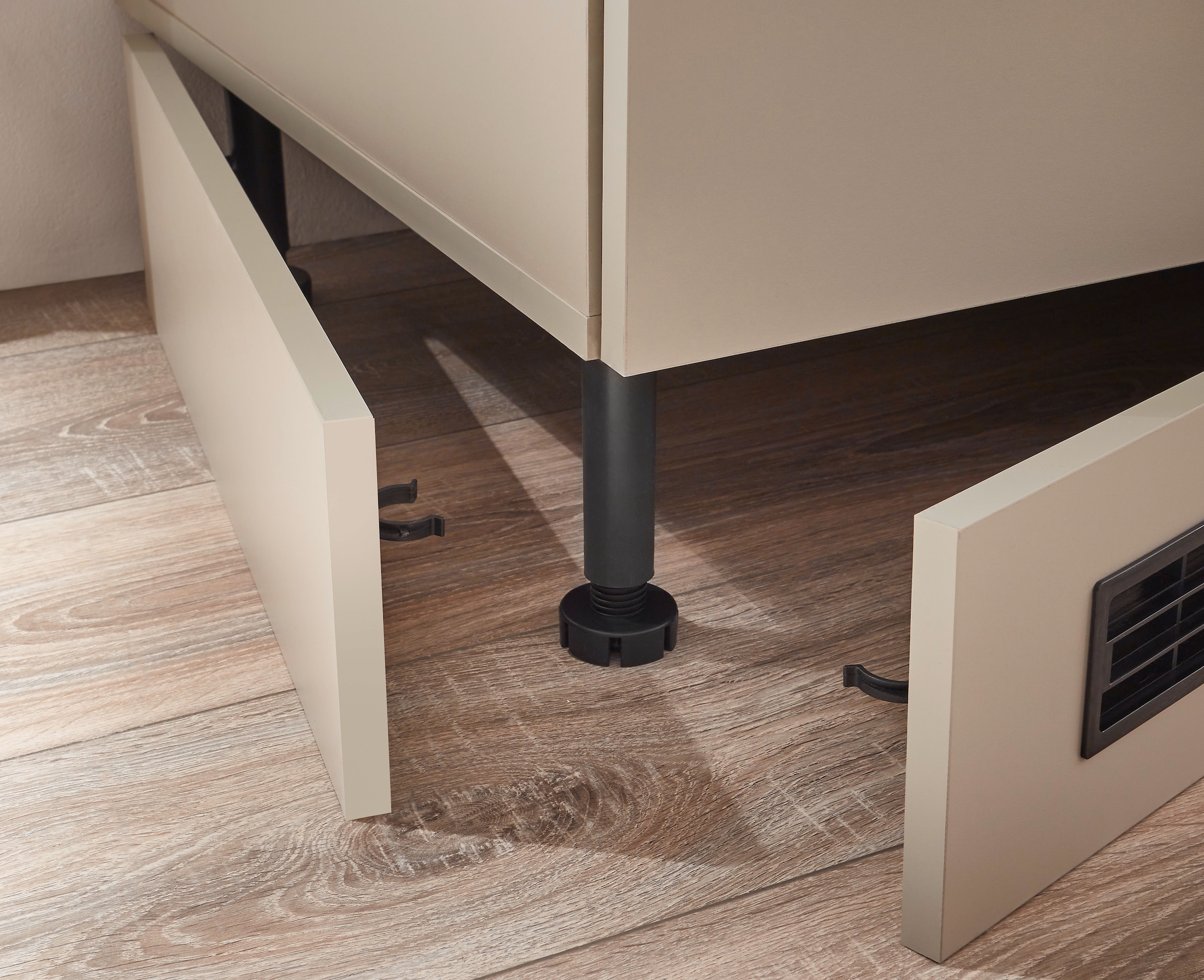 BASIC by Balculina Eckunterschrank »Nizza B/H/T 115x87x60 cm« 1 Stk. tlg. Breite 115 cm, Softclose