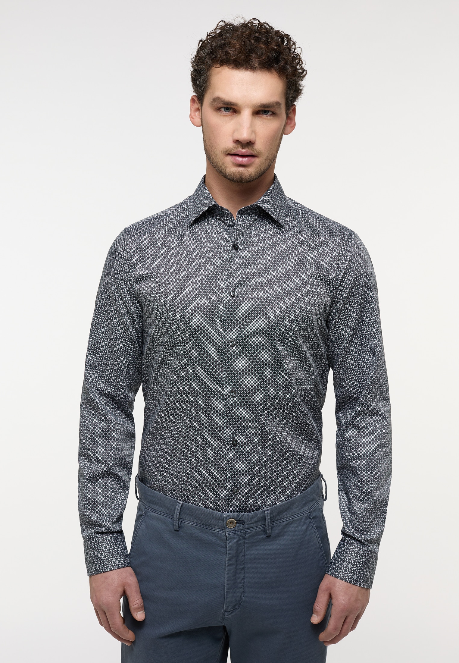 Eterna Langarmhemd "SLIM FIT" günstig online kaufen