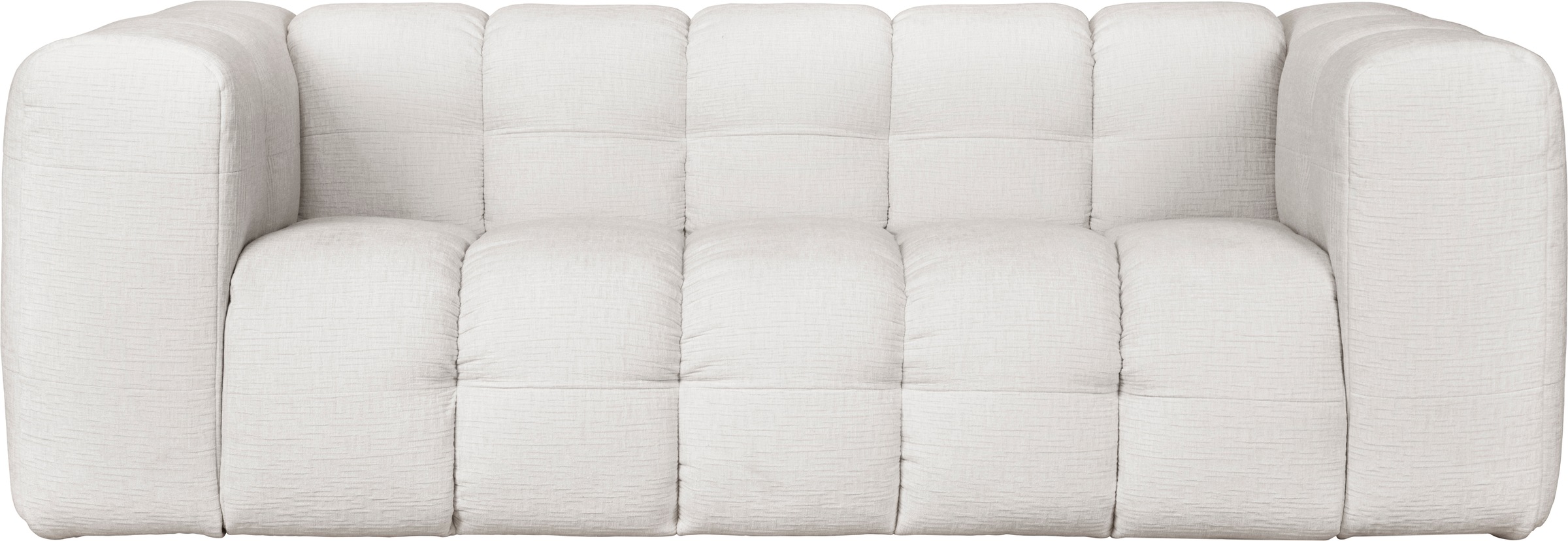 LeGer Home by Lena Gercke 3-Sitzer »TALISHA Designersofa, moderne Steppung, Maße B/T/H: 229/110/75 cm«, moderne Steppung, hoher Sitzkomfort
