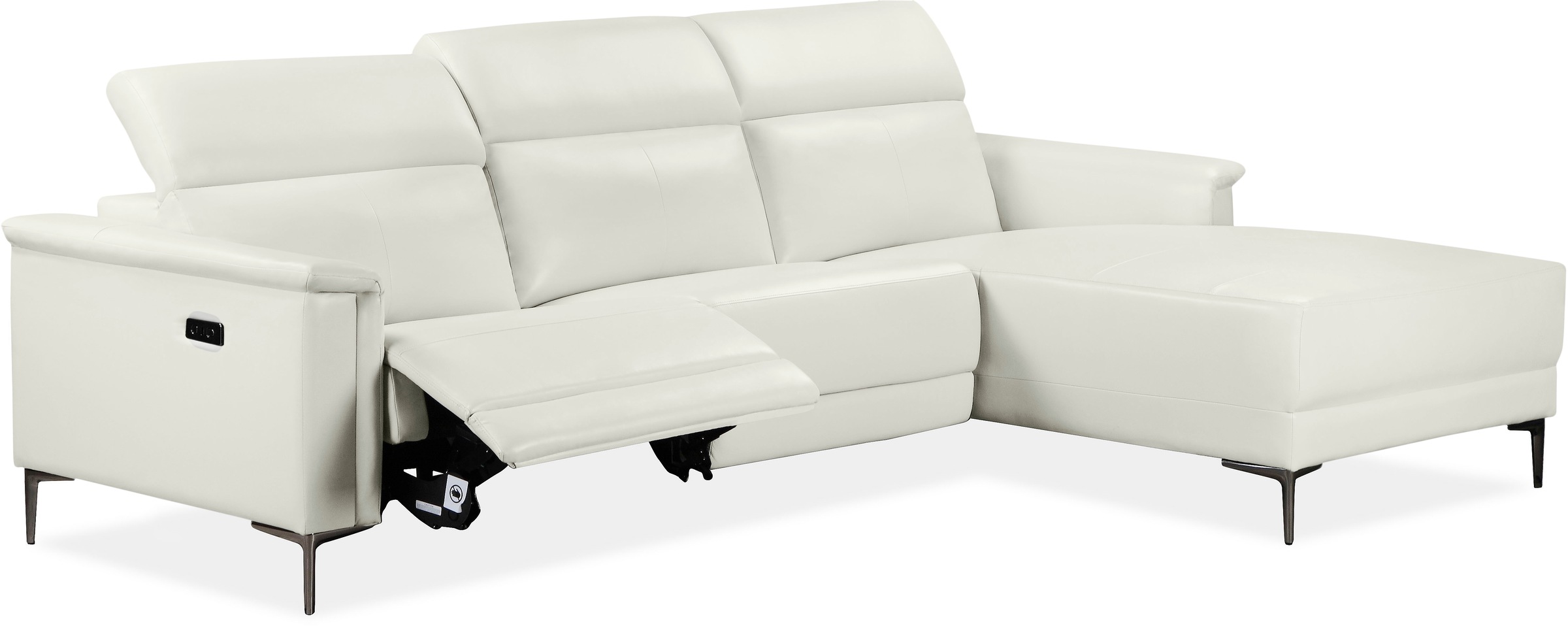 Places of Style Ecksofa Lund, mit man. o. elektr. Relaxfunktion und USB/ Kopfteilverstellung