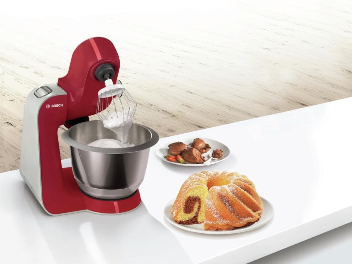 Reibescheiben, BOSCH Küchenmaschine Mixer »MUM5 MUM58720«, einsetzbar, CreationLine Durchlaufschnitzler, BAUR 3 | vielseitig