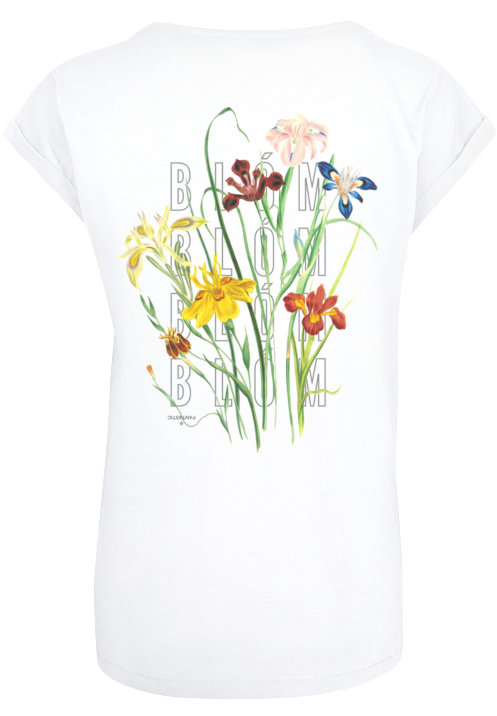 F4NT4STIC T-Shirt »Blóm Blumenstrauss«, Print