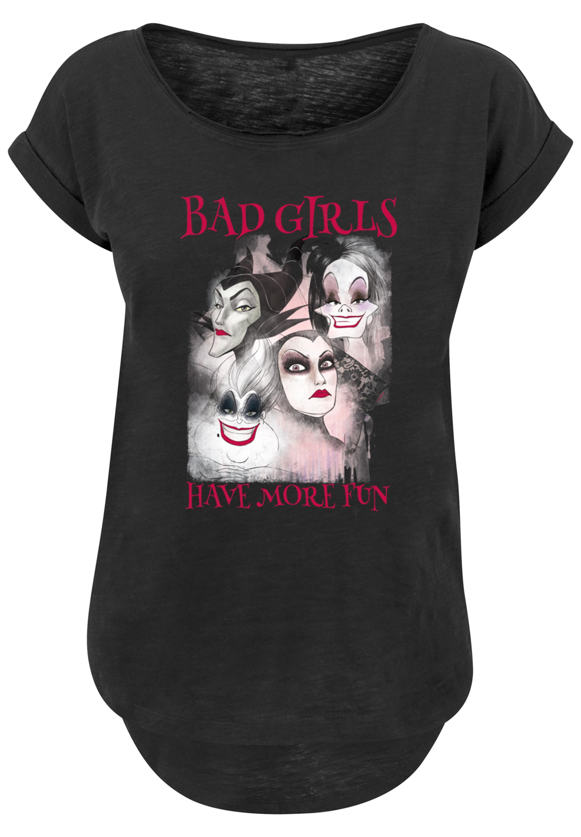 F4NT4STIC T-Shirt »Bad Girls Have More Fun«, Print