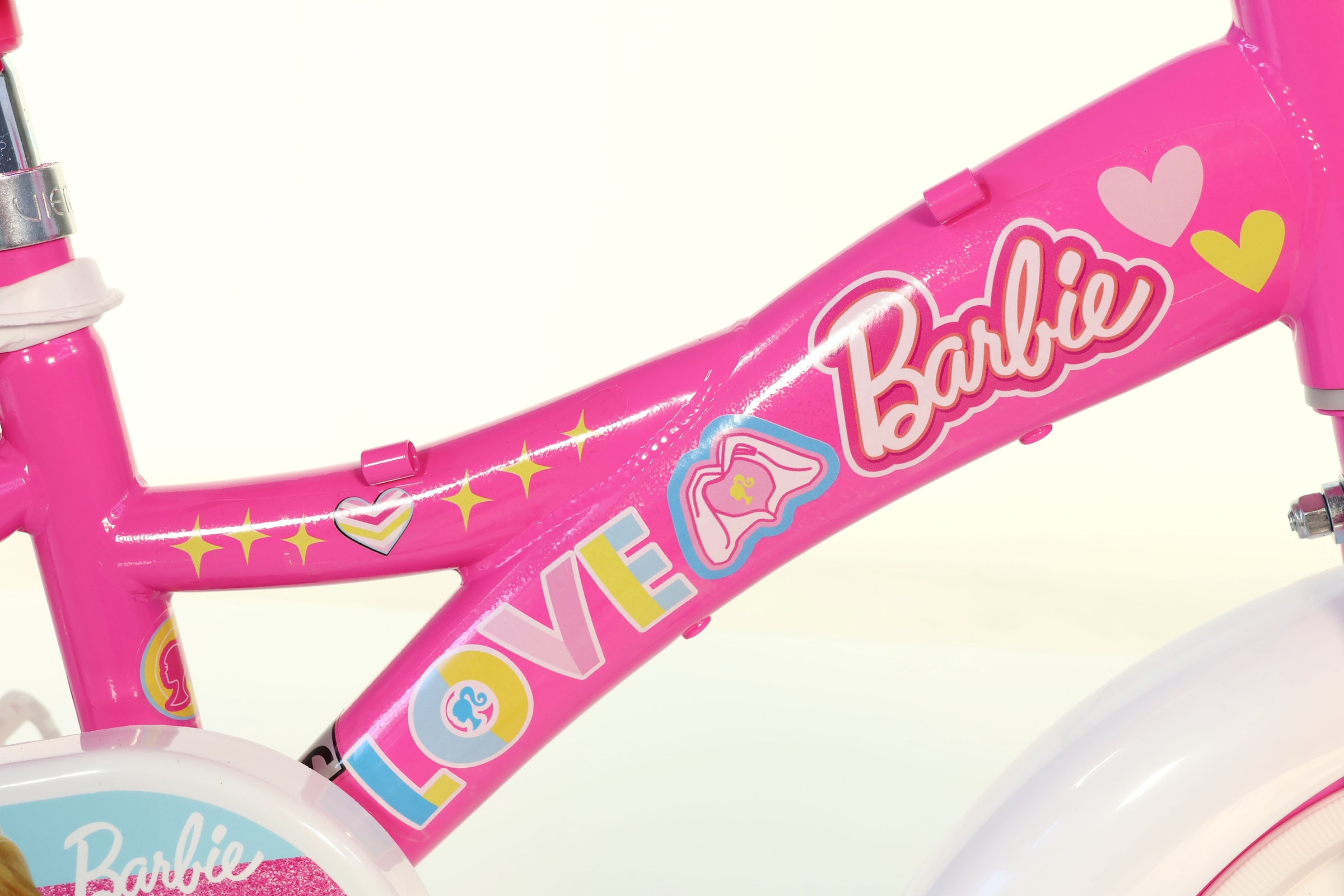 Dino Bikes Kinderfahrrad »Barbie 12" Kinderfahrrad 2-4 Jahre« 1 Gang ohne Schaltung