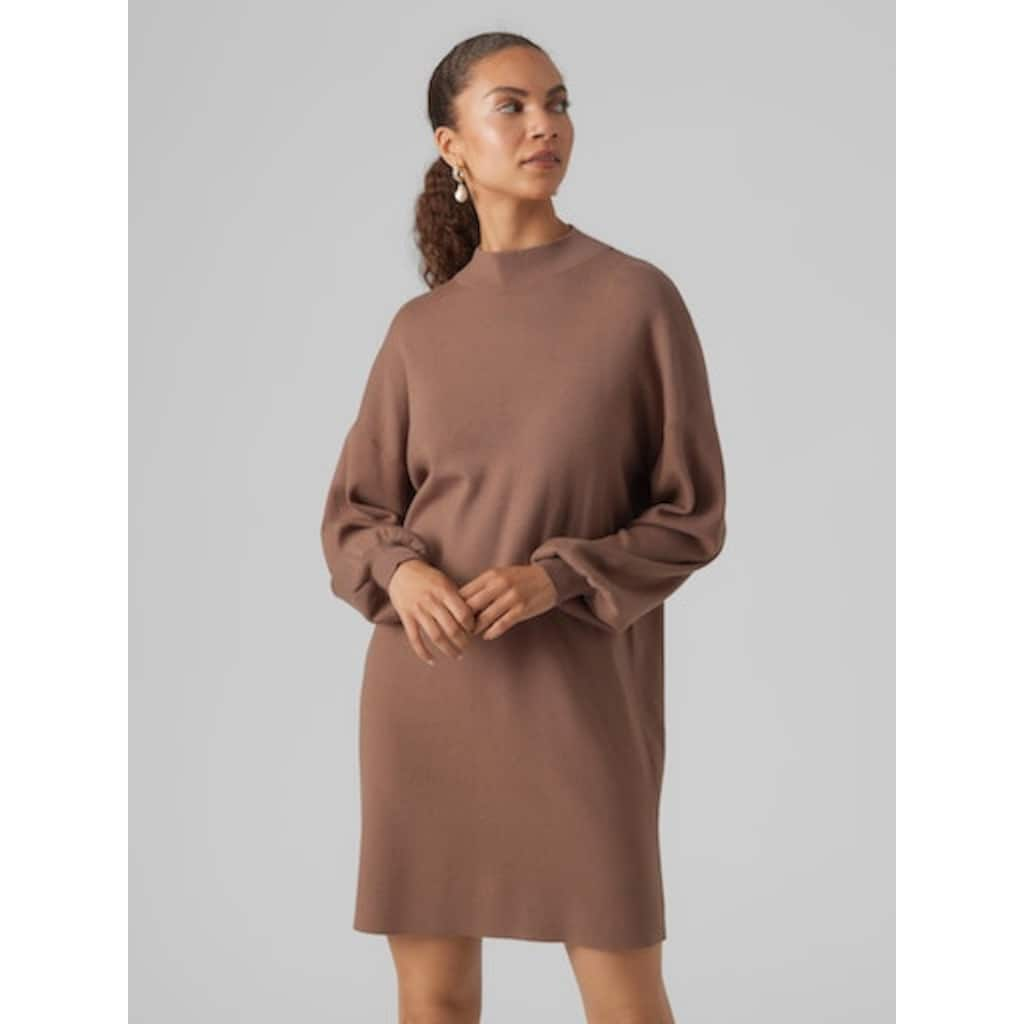 Vero Moda Strickkleid »VMNANCY LS FUNNELNECK DRESS GA NOOS«