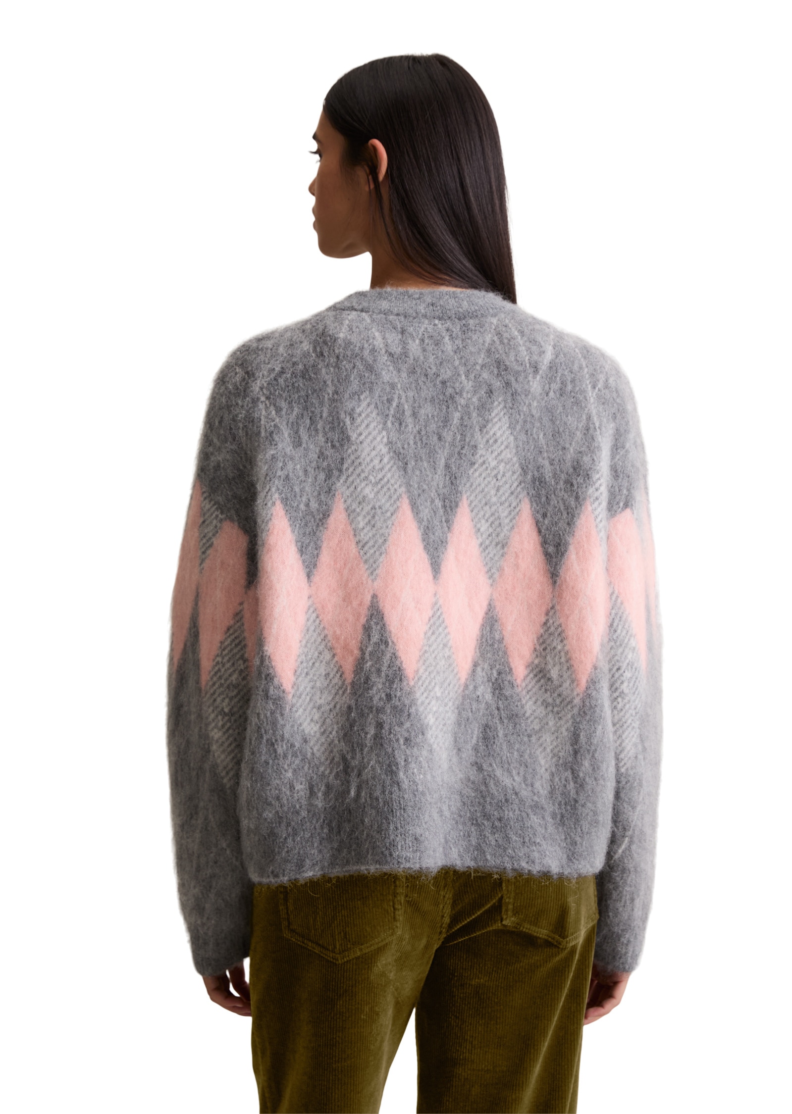 Marc O'Polo DENIM Rundhalspullover »aus kuscheligem Schurwolle-Mohair-Mix«