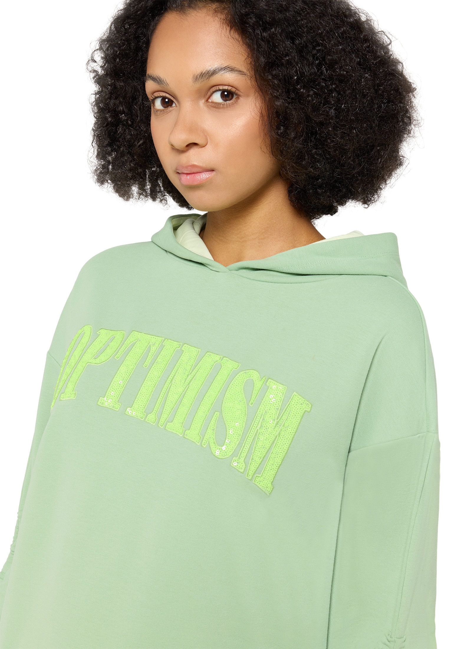 Cartoon Sweatshirt »Damen mit Kapuze«

