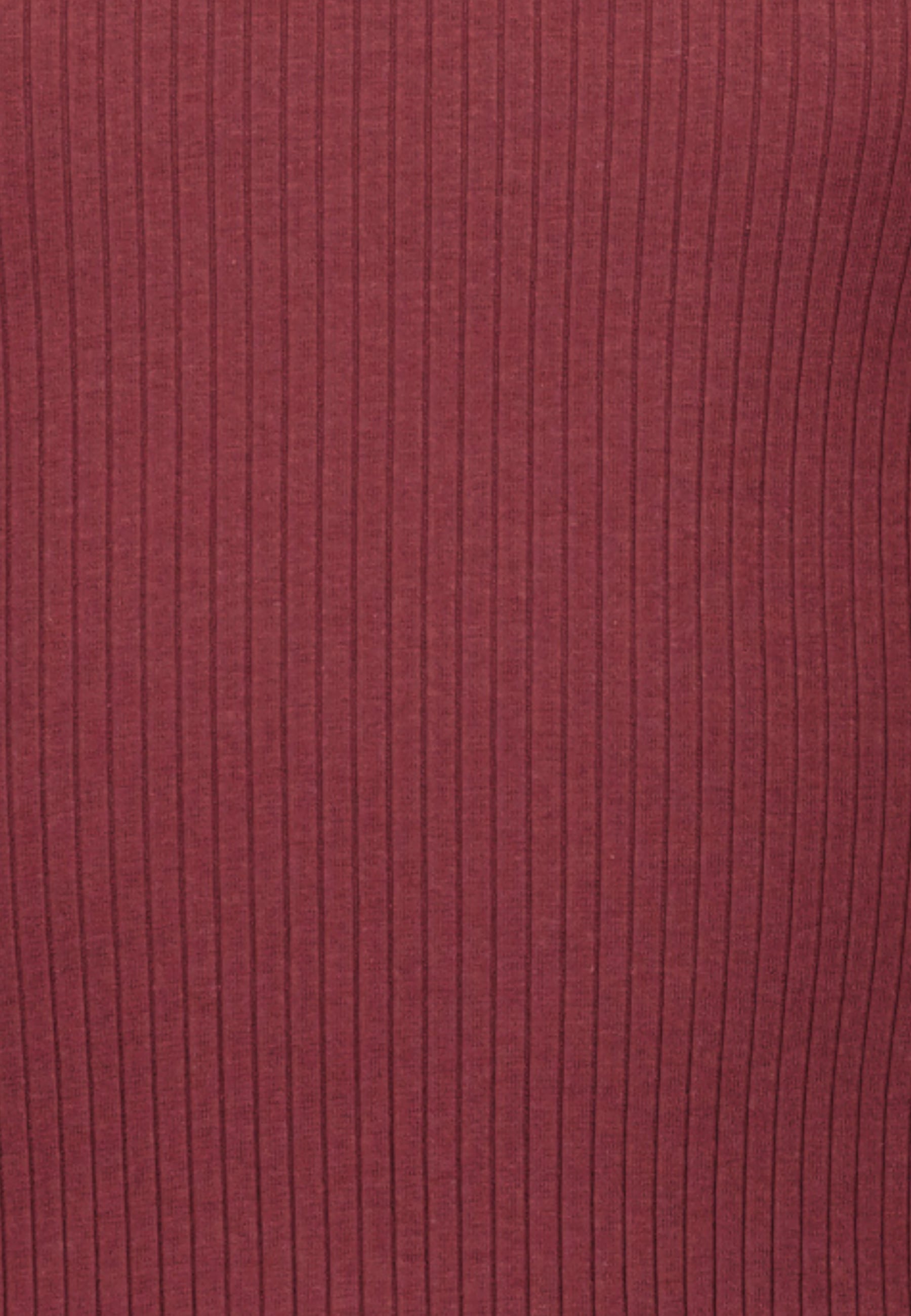 Blue Seven Langarmshirt, cropped und mit Stehkragen