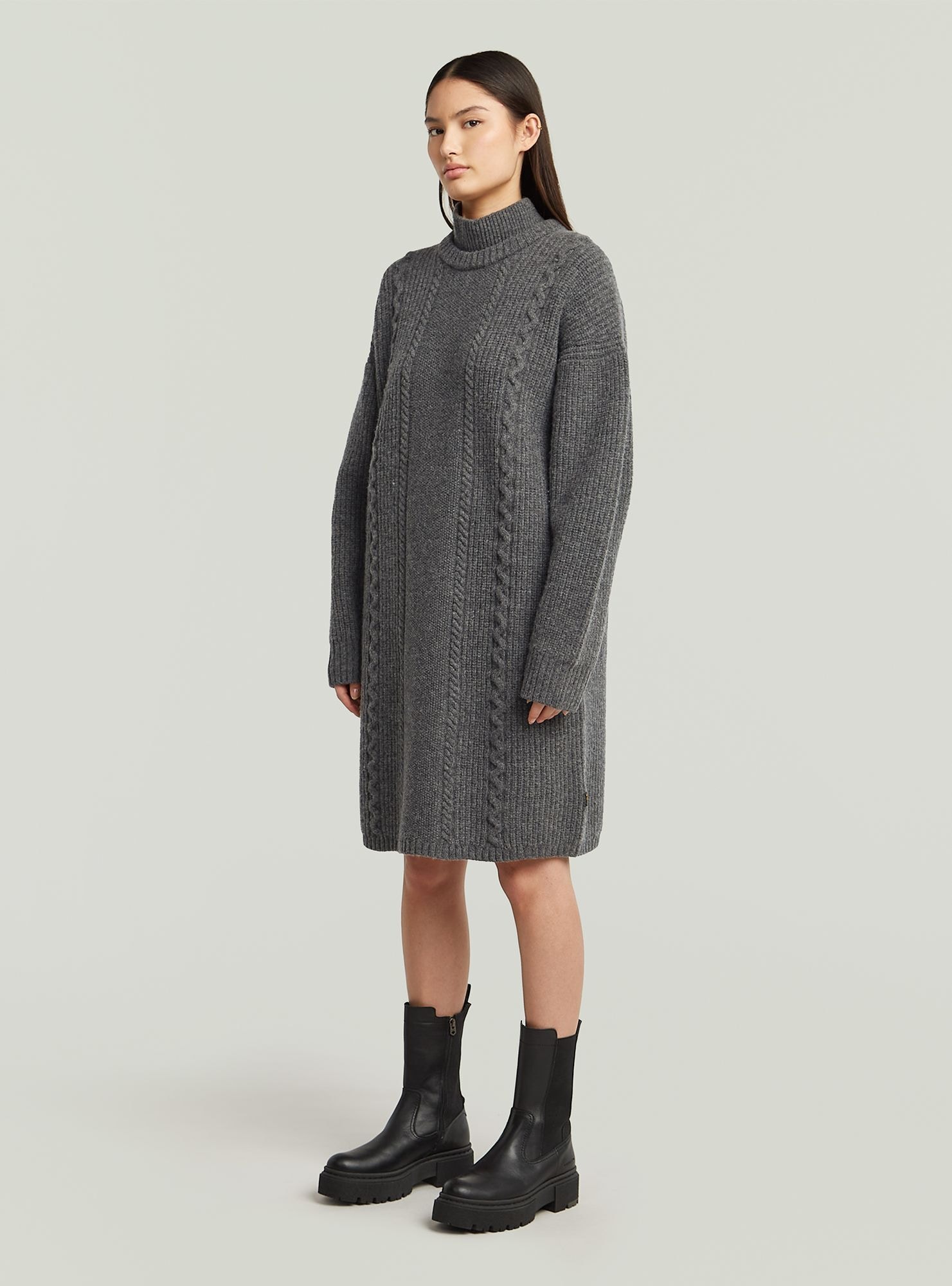 G-STAR Bodykleid »Cable Loose Knit Kleid«