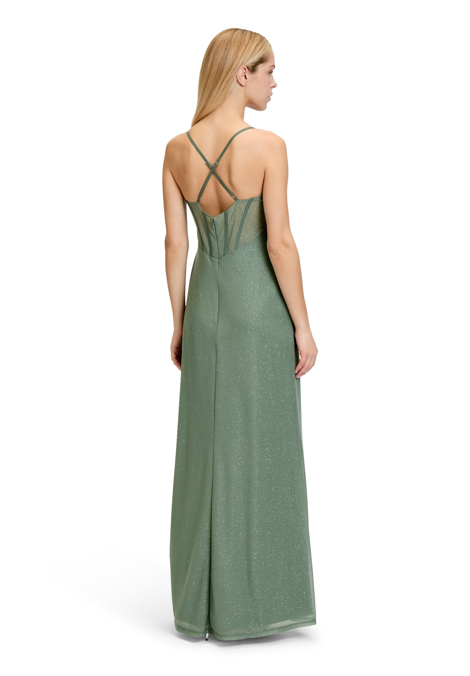 Vera Mont Abendkleid »Damen im Glitzer-Look« Ohne Tasche Transparent