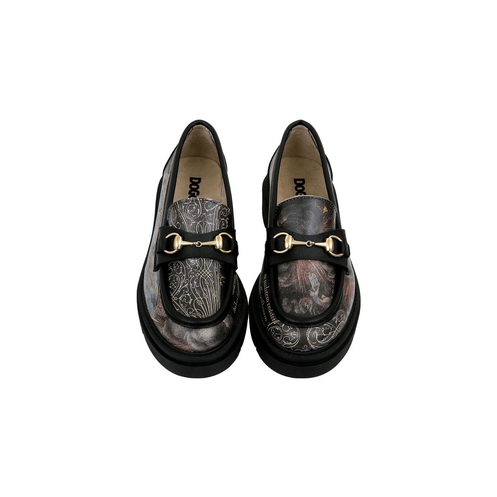 DOGO Loafer »Cindy Loafer The Model Book Of Calligraphy Damen Halbschuhe«  Handgefertigt