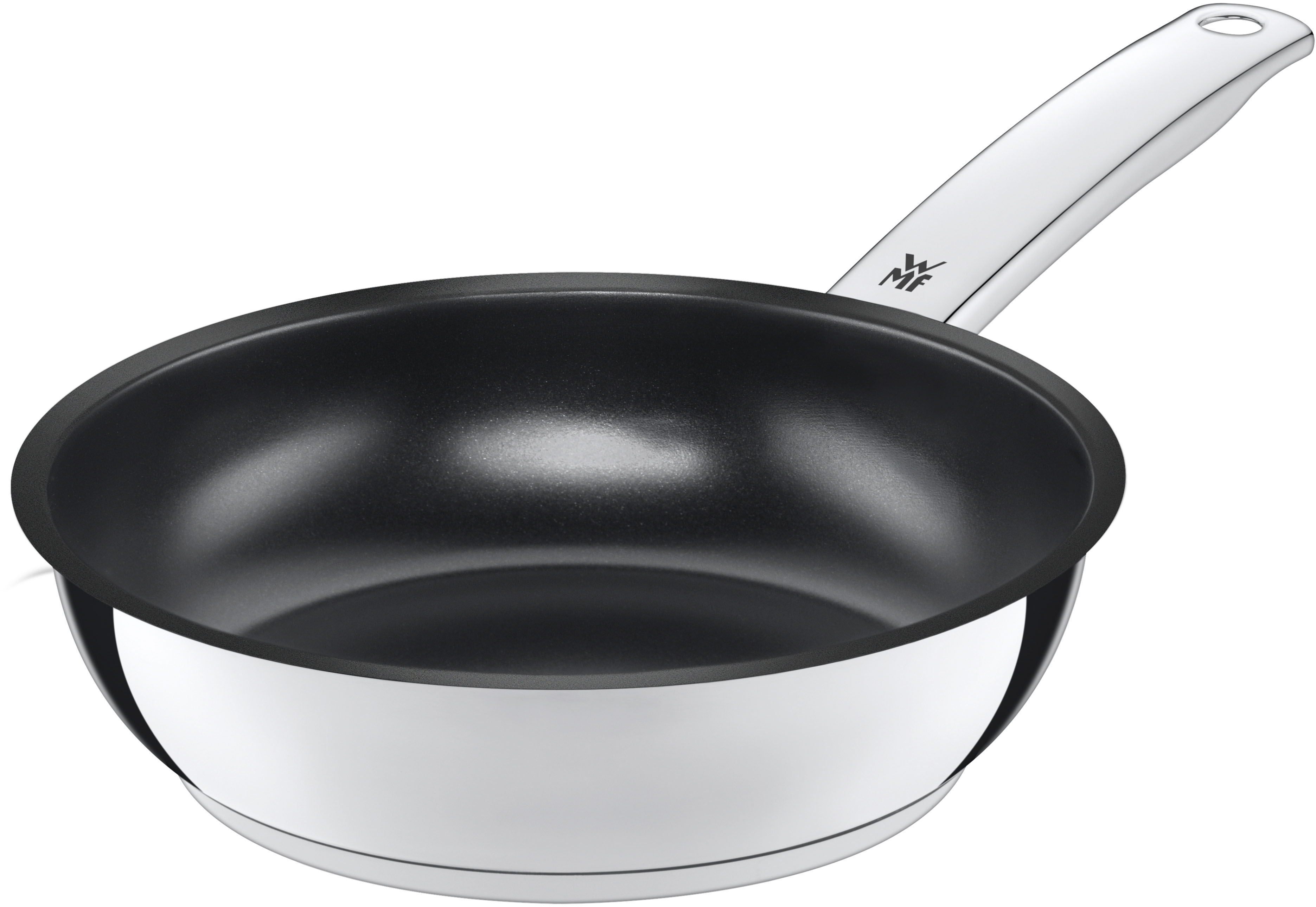 WMF Bratpfanne "Durado" Cromargan Edelstahl Rostfrei 18/10 1 tlg. tlg. Antihaftbeschichtet,für alle Herdarten geeignet, energiesparend