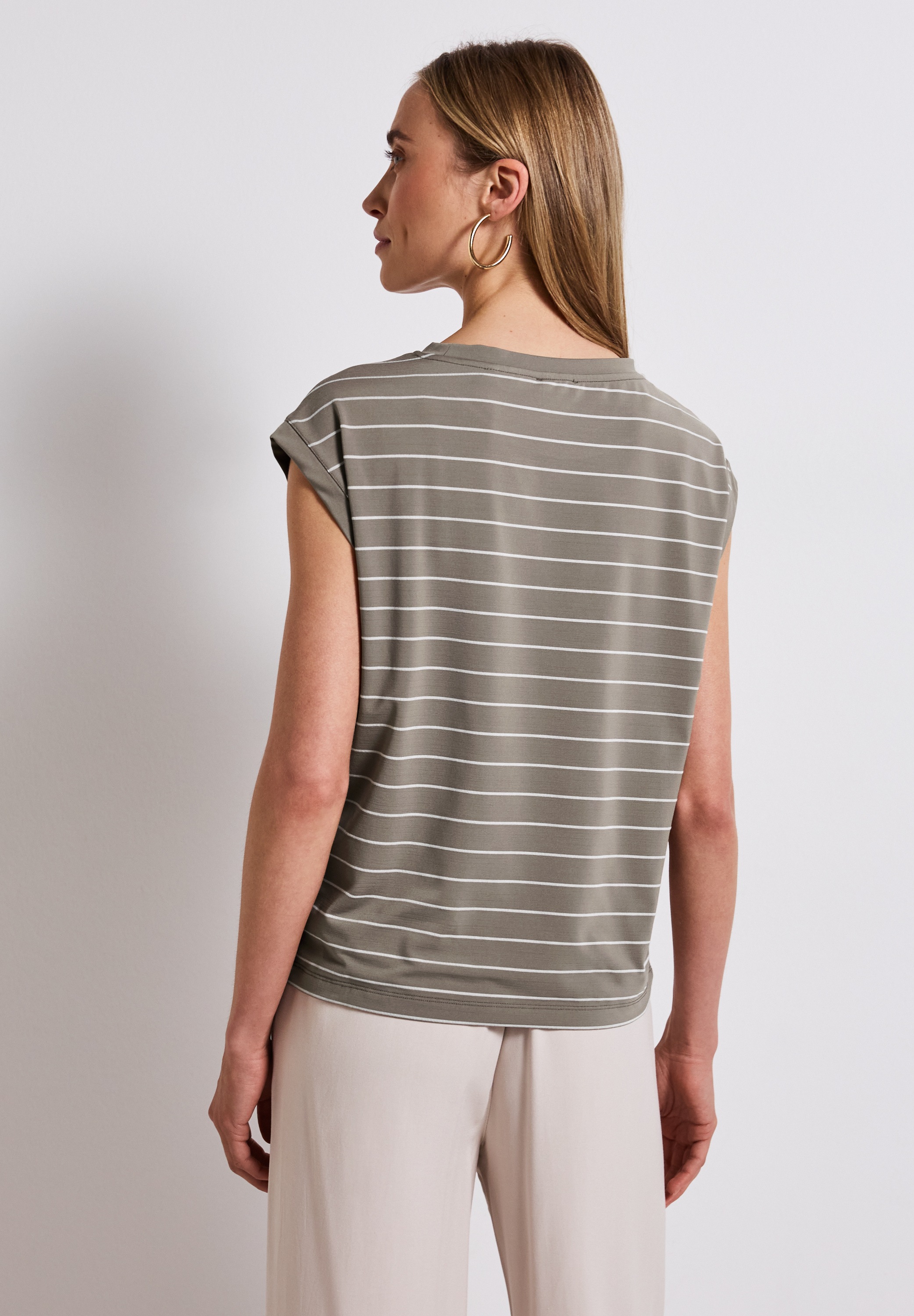 STREET ONE T-Shirt, im Streifendesign günstig online kaufen
