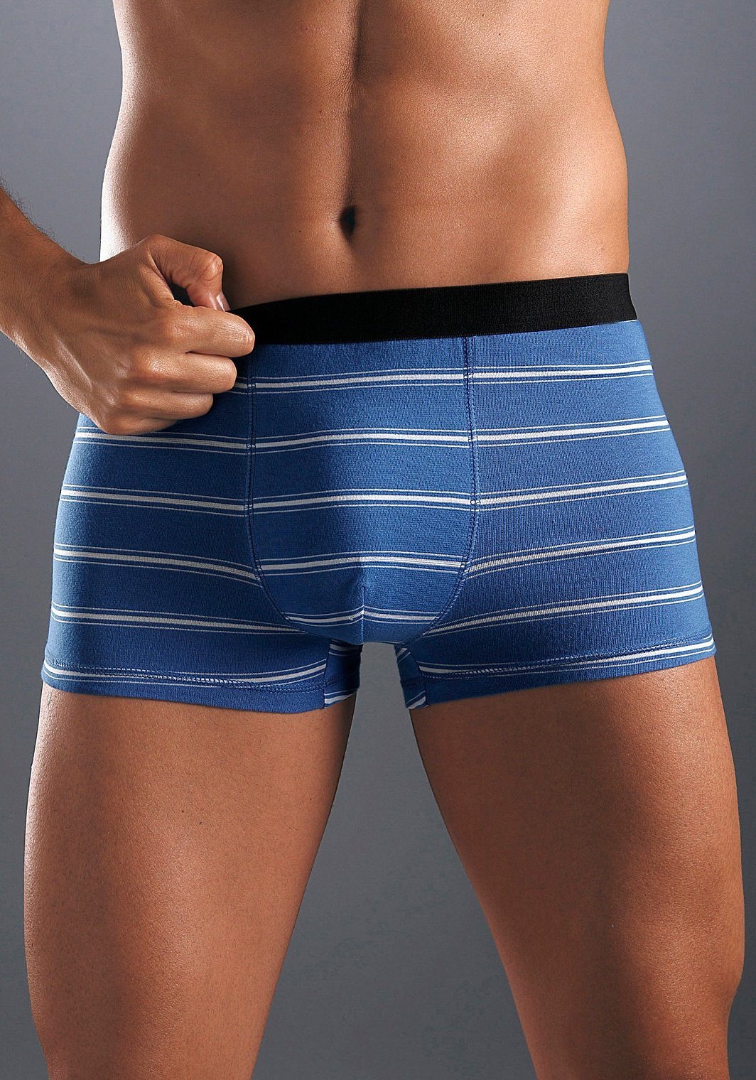 Buffalo Boxer "Boxershorts für Herren" Packung, 8 Stk. tlg., mit kontrastfa günstig online kaufen