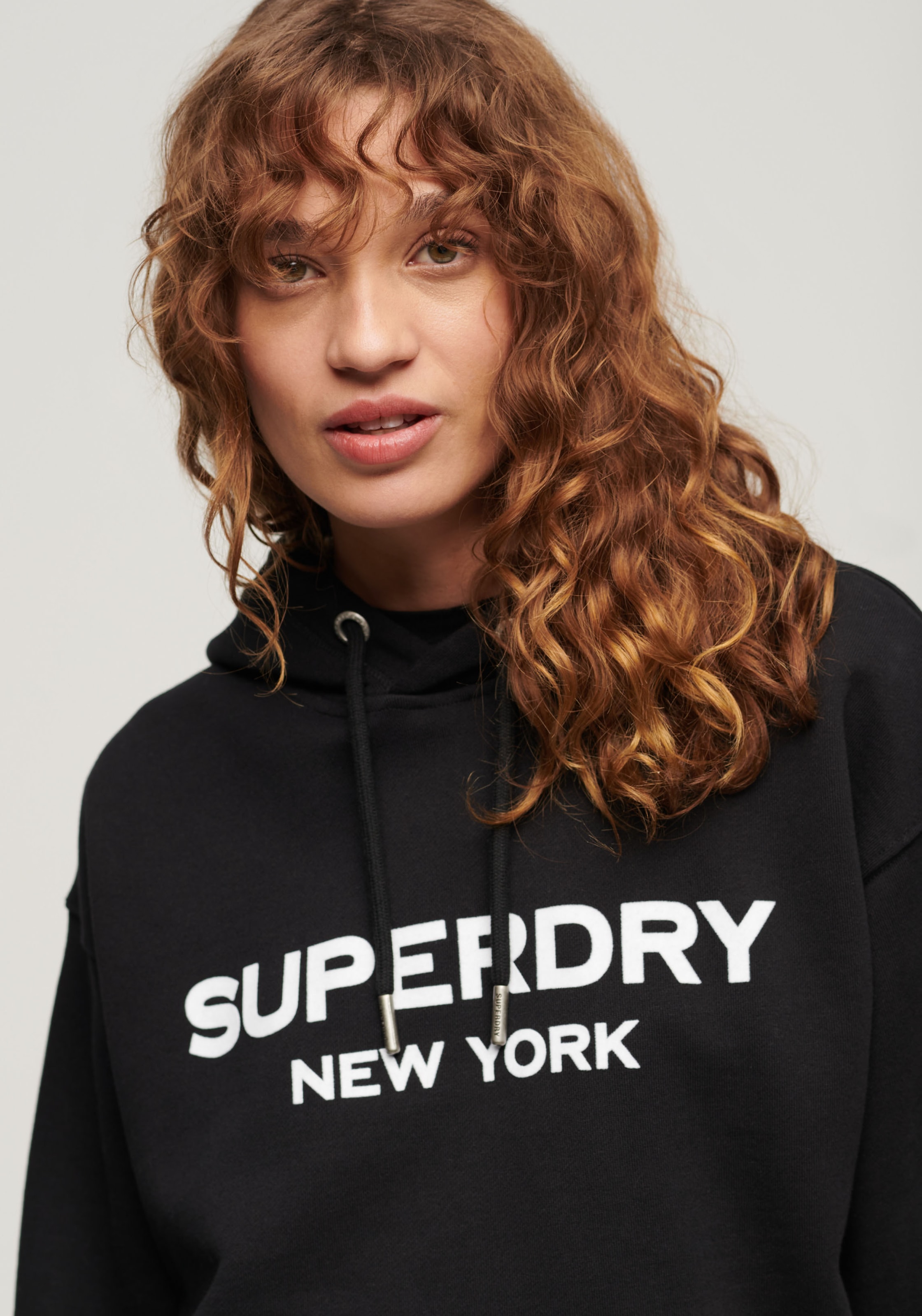 Superdry Kapuzensweatshirt »SPORT LUXE LOOSE HOOD«