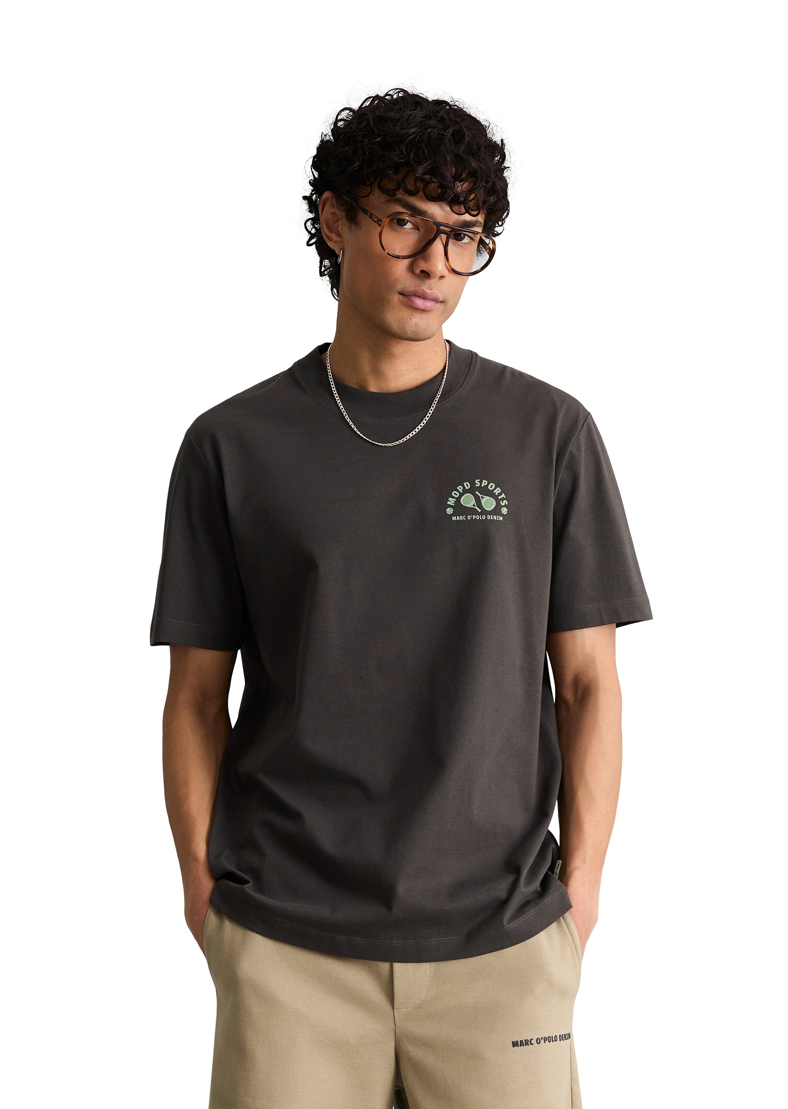 Marc OPolo DENIM T-Shirt relaxed fit aus weicher Bio-Baumwolle günstig online kaufen