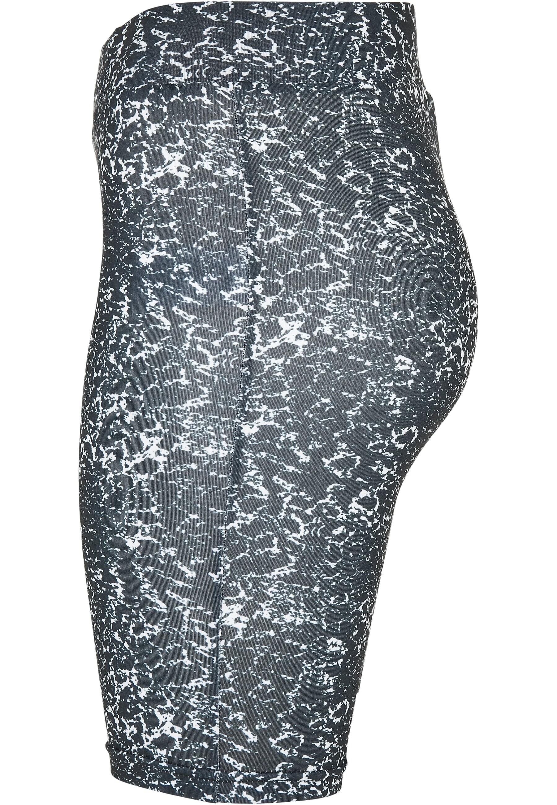URBAN CLASSICS Stoffhose »Urban Classics Damen Ladies AOP Cycle Shorts«, (1 tlg.)