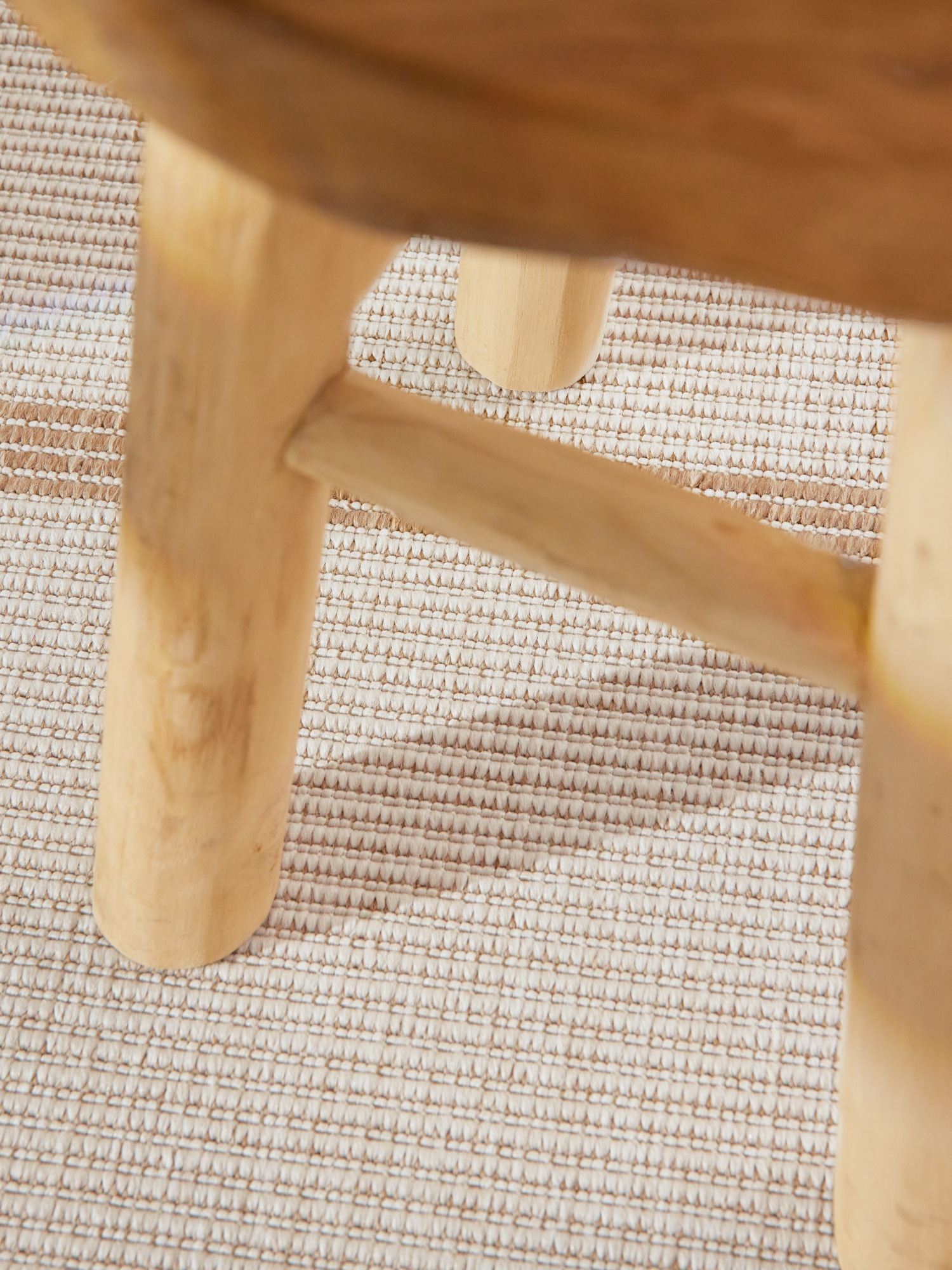 NORTHRUGS Outdoorteppich »Bowen Wendeteppich«, rund, 5 mm Höhe, In und Outdoor, Flachgewebe, wetterfest, pflegeleicht, robust