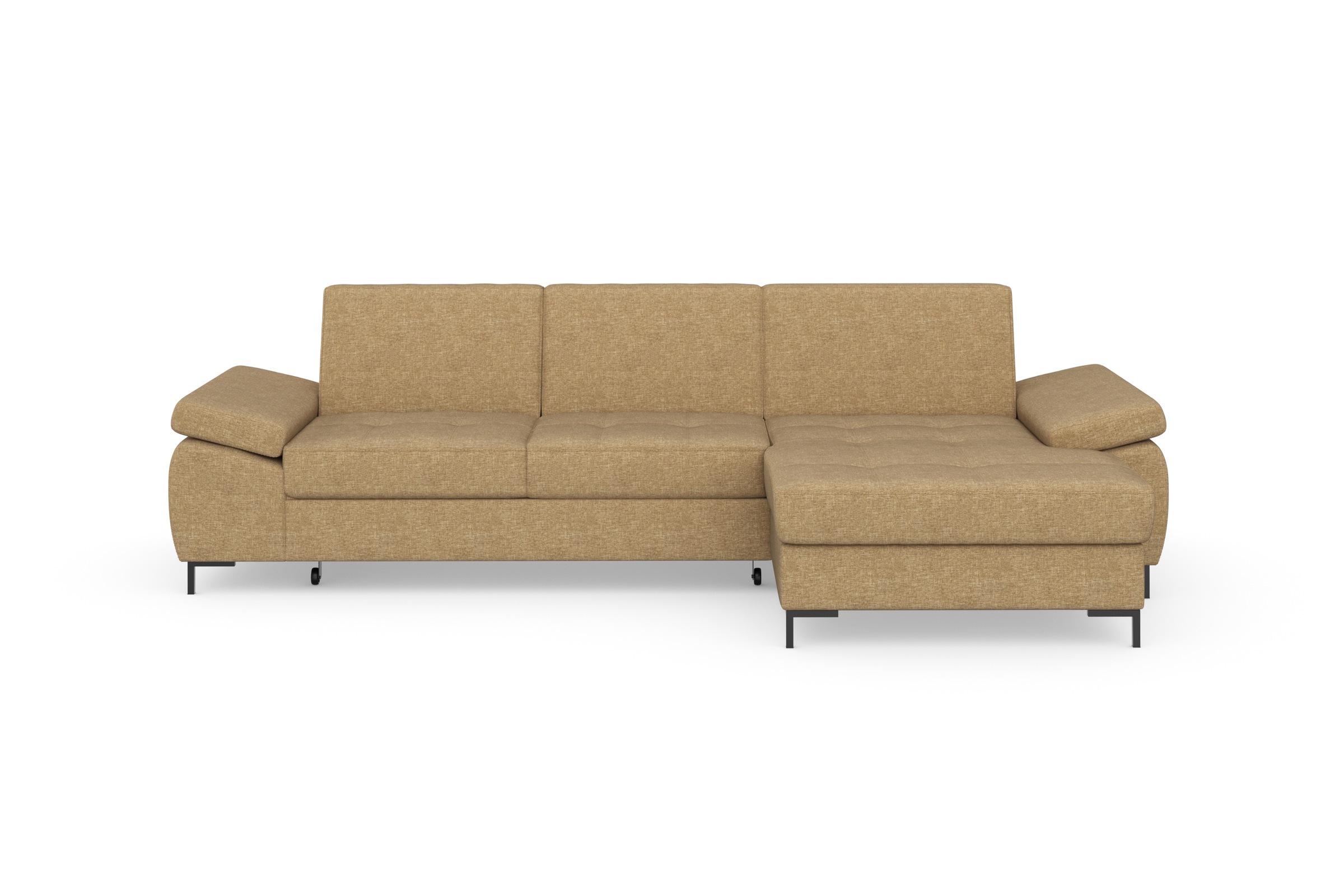 DOMO collection Ecksofa "Capelo, komfortabel, klare Linien zeichnen dieses günstig online kaufen
