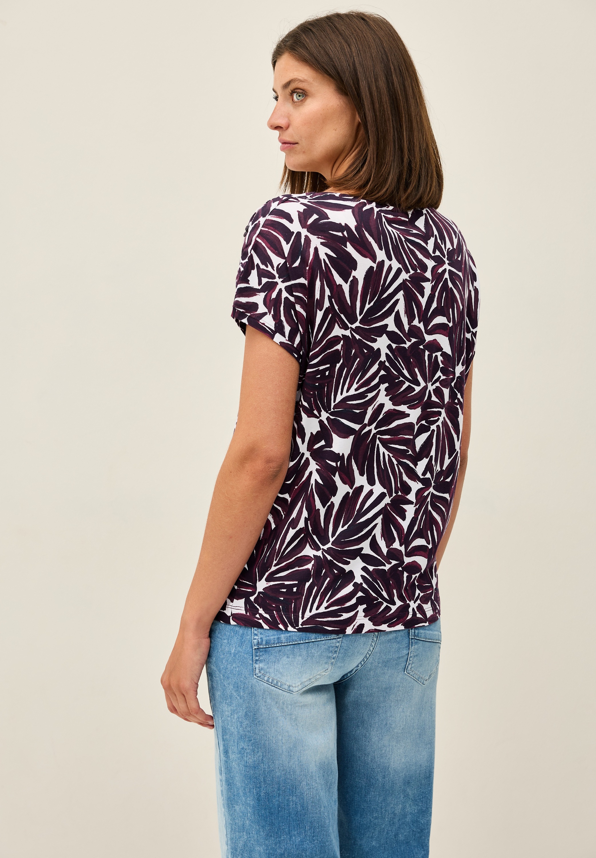 Cecil Print-Shirt, mit U-Boot-Ausschnitt günstig online kaufen