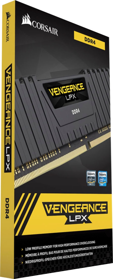 Corsair PC-Arbeitsspeicher »VENGEANCE® LPX 32 GB (2 x 16 GB) DDR4 DRAM 2666 MHz C16«