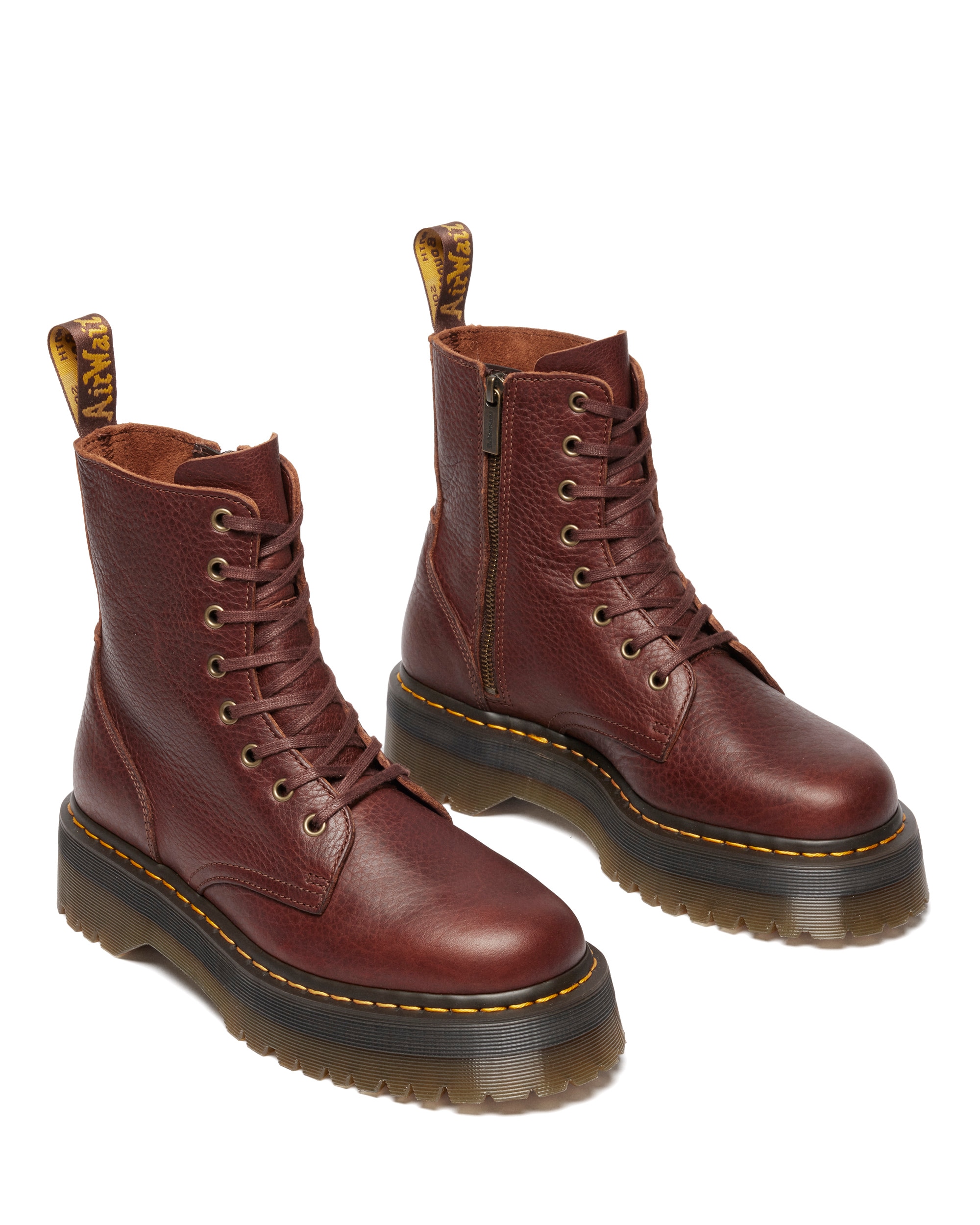 DR. MARTENS Schnürboots »Jadon«  , Stiefelette, Freizeitschuh mit Plateausohle, 8-Eye-Boot