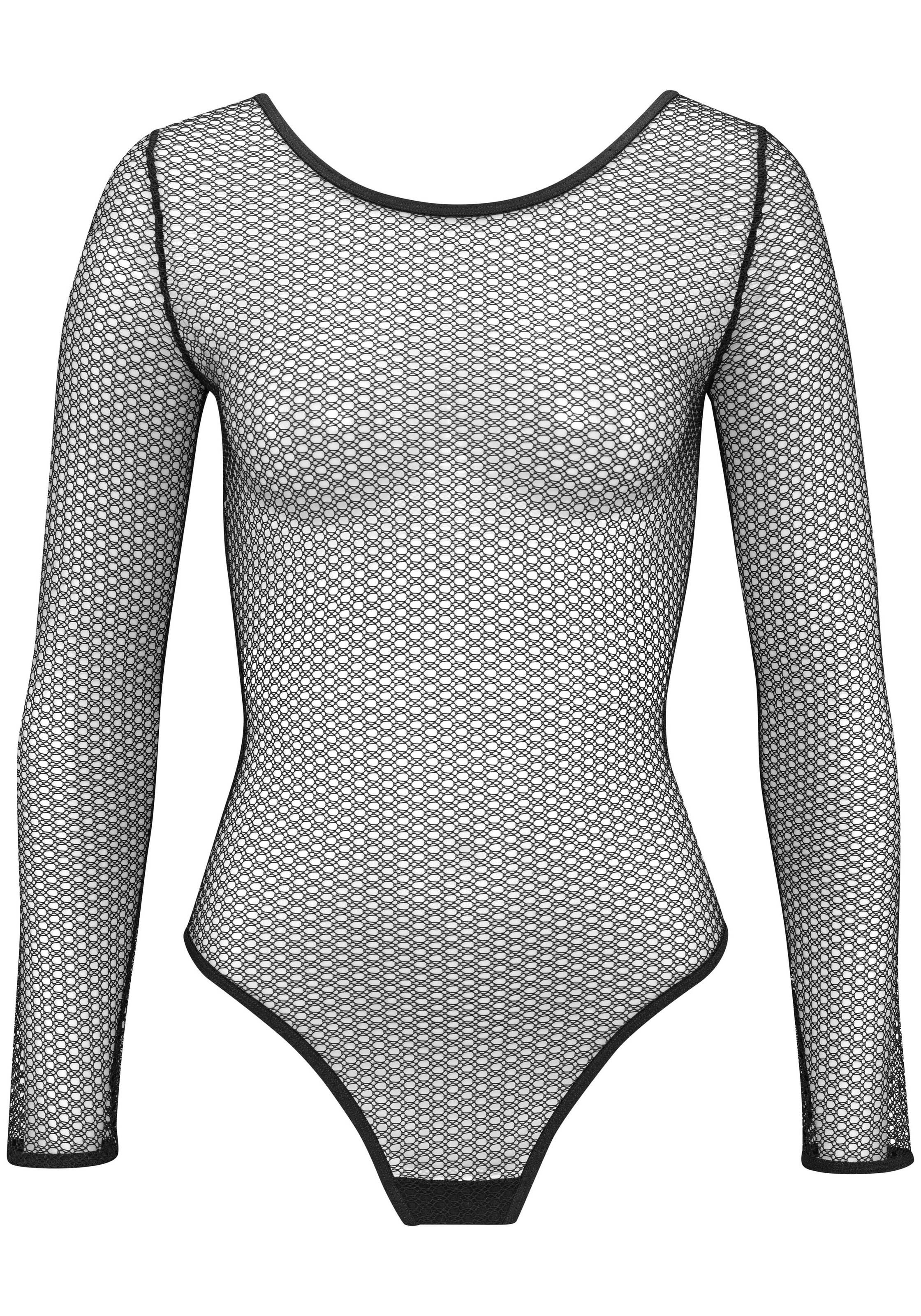 petite fleur gold Stringbody, aus transparentem Mesh mit tiefem Rückenaussc günstig online kaufen