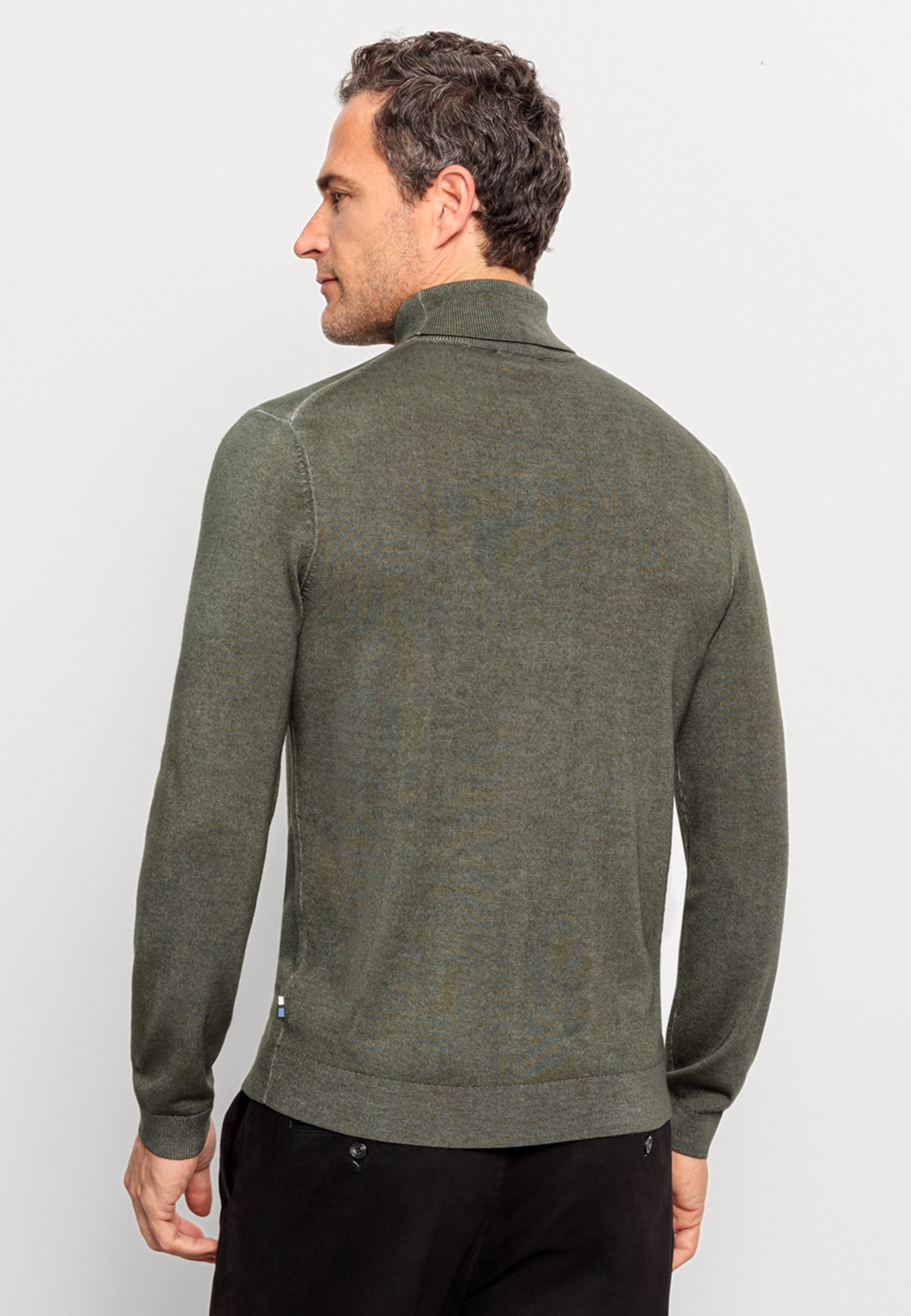 OLYMP Rollkragenpullover »OLYMP Casual Strick«