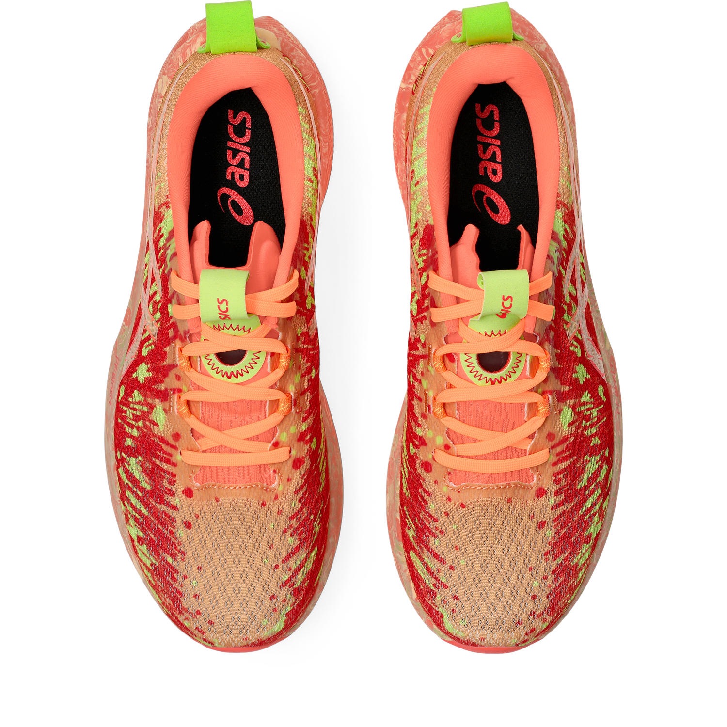 Laufschuh ASICS "NOOSA TRI 16", Herren, Gr. 48, orange (orange glow, flash rot), Textil, Schuhe Laufschuh, mit FF BLAST PLUS Dämpfung, mit Mesh-Obermaterial 3