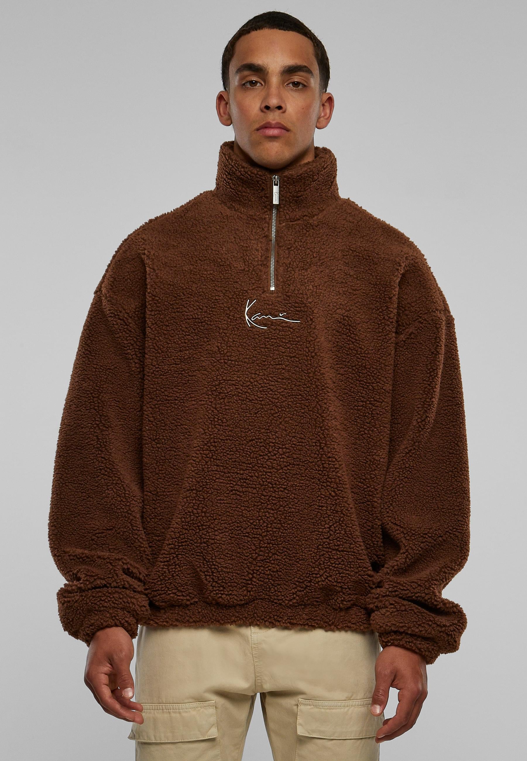 Karl Kani Sweatshirt »Karl Kani Herren KM233-018-1 KK Metal Signature Teddy Troyer«, (1 tlg.)